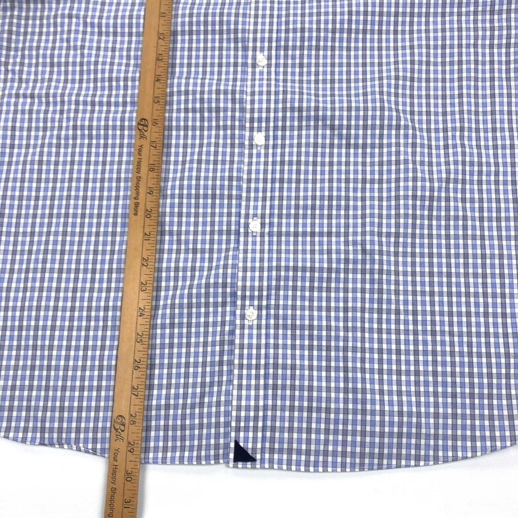UNTUCKit UNTUCKit 2XL Relaxed Fit Button-Down Shirt Plaid Check Long Sleeve Wrinkle Resistant Casual Business Travel Mens Size US XXL / EU 58 / 5 - 5 Thumbnail
