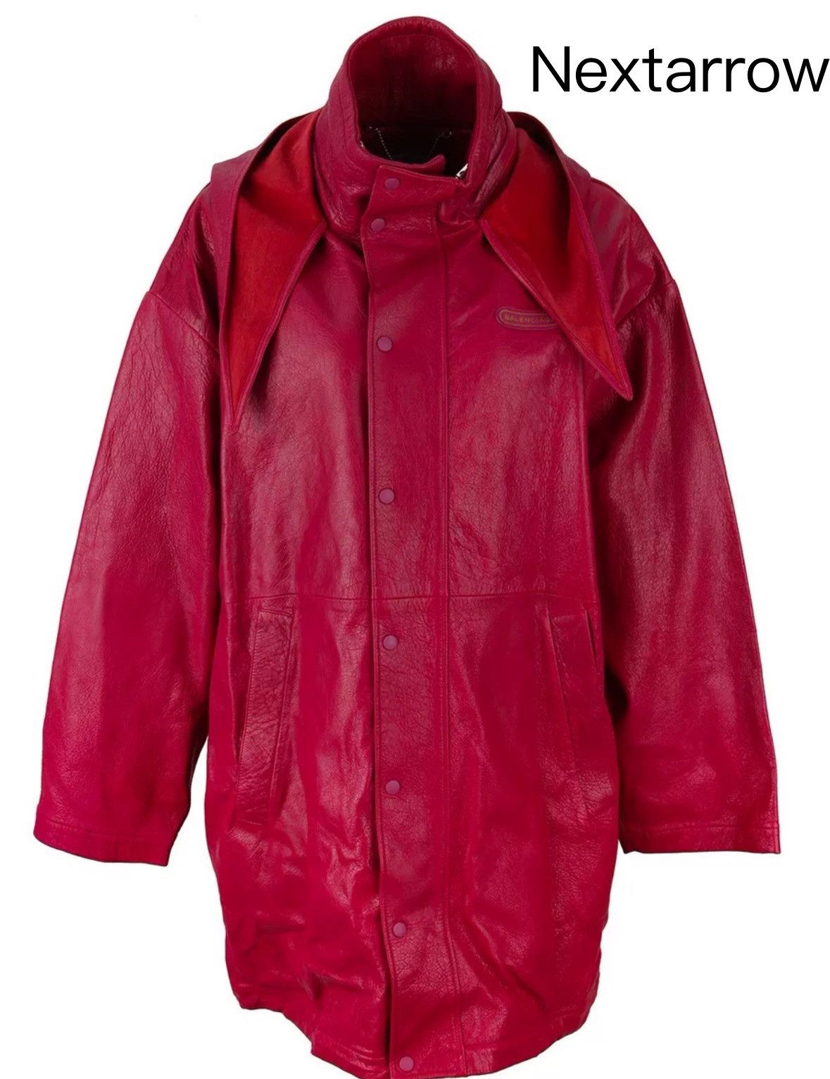 Balenciaga Balenciaga silhouette leather coat 2412-Nextarrow Size US S / EU 44-46 / 1 - 1 Thumbnail