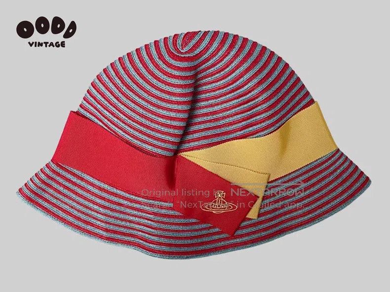Vivienne Westwood Vivienne Westwood Psychedelic Striped Ribbon Saturn Fisher Size ONE SIZE - 3 Thumbnail
