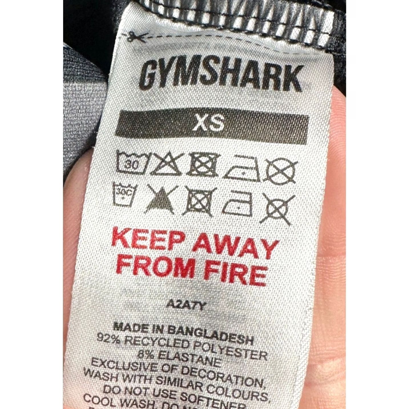 Gymshark Gymshark Pants Mens XS Black Activewear Joggers Tapered Drawstring Stretch Waist Pockets Zip Pocket Size US 27 - 4 Thumbnail