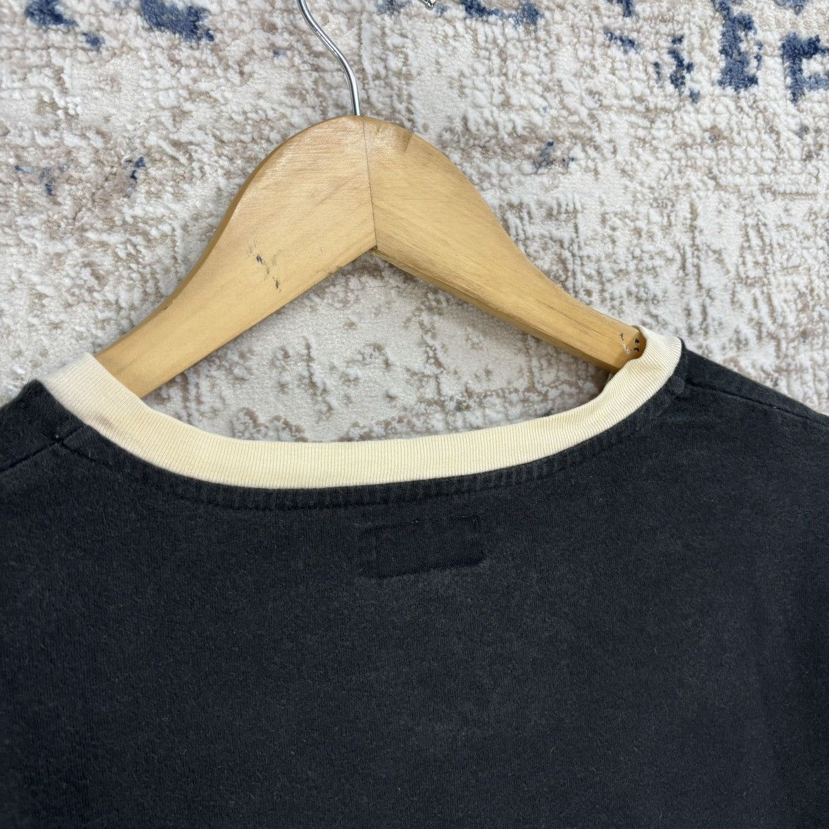 Designer × Vintage × agnes b. VINTAGE AGNES B. HOMME PARIS BASIC V NECK T-SHIRT Size US M / EU 48-50 / 2 - 11 Thumbnail