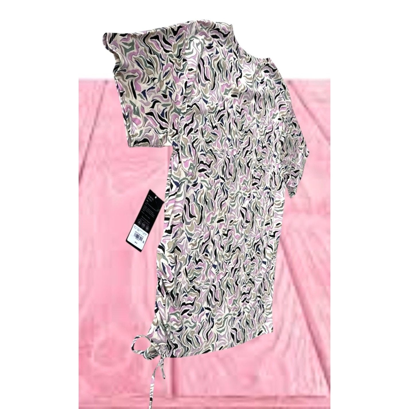Other NWT Kinesis Printed Short Sleeve Ruched Side Tee Top XL - M Size XL / US 12-14 / IT 48-50 - 4 Thumbnail