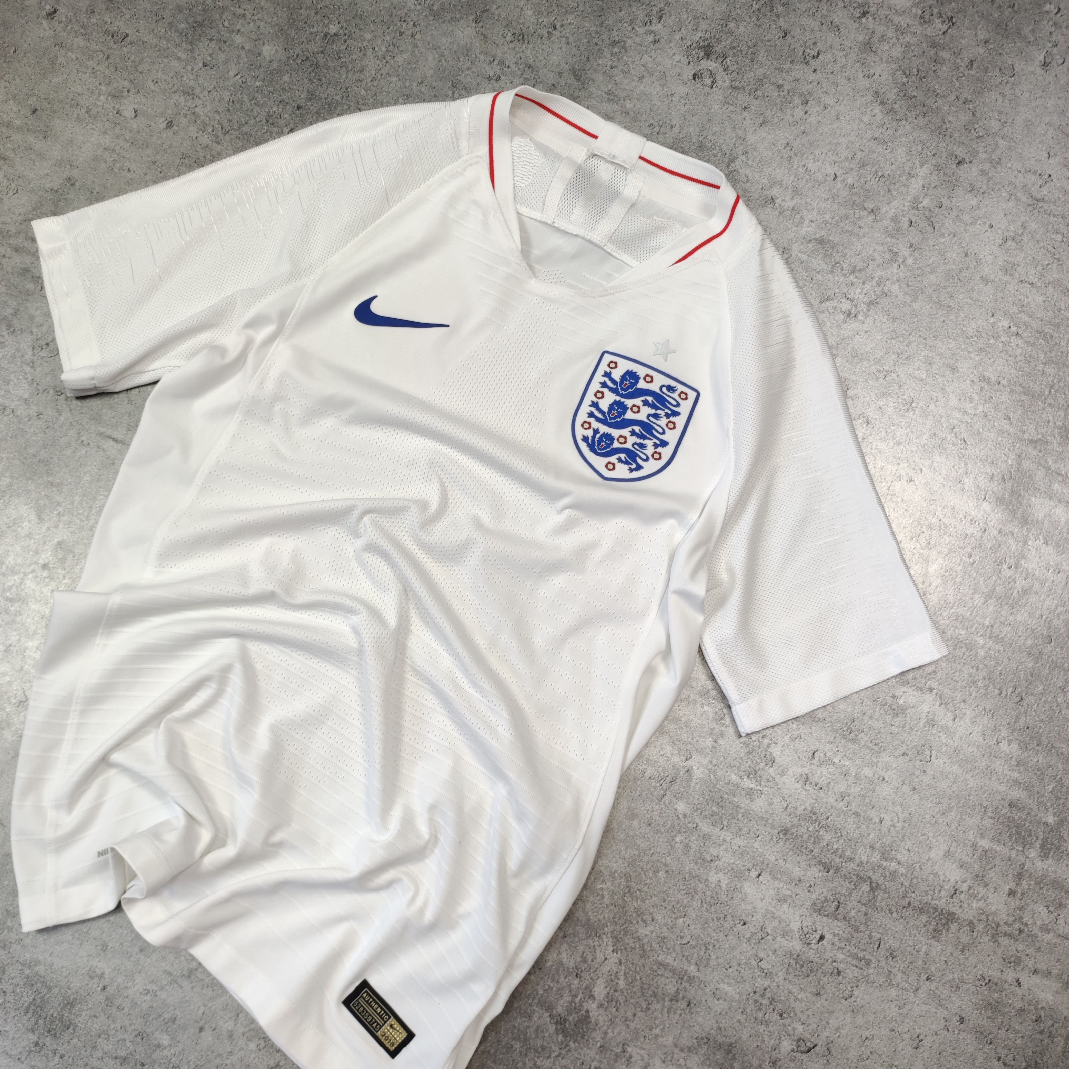 Nike Nike VAPOR Authentic Player Version Nike England Jersey 2018 Size US S / EU 44-46 / 1 - 2 Thumbnail