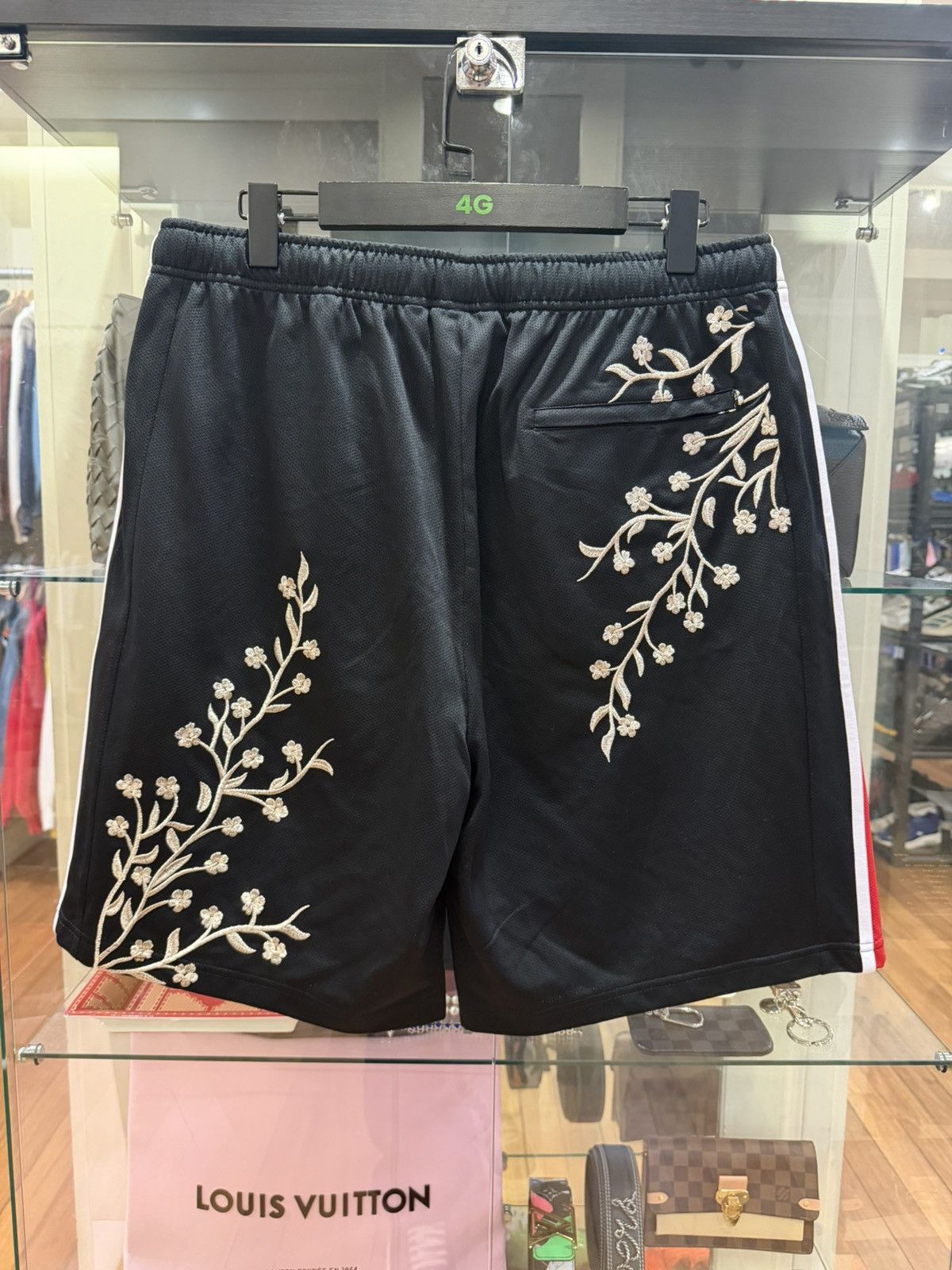Supreme Supreme Floral Soccer Short - Black Size US 32 / EU 48 - 2 Thumbnail