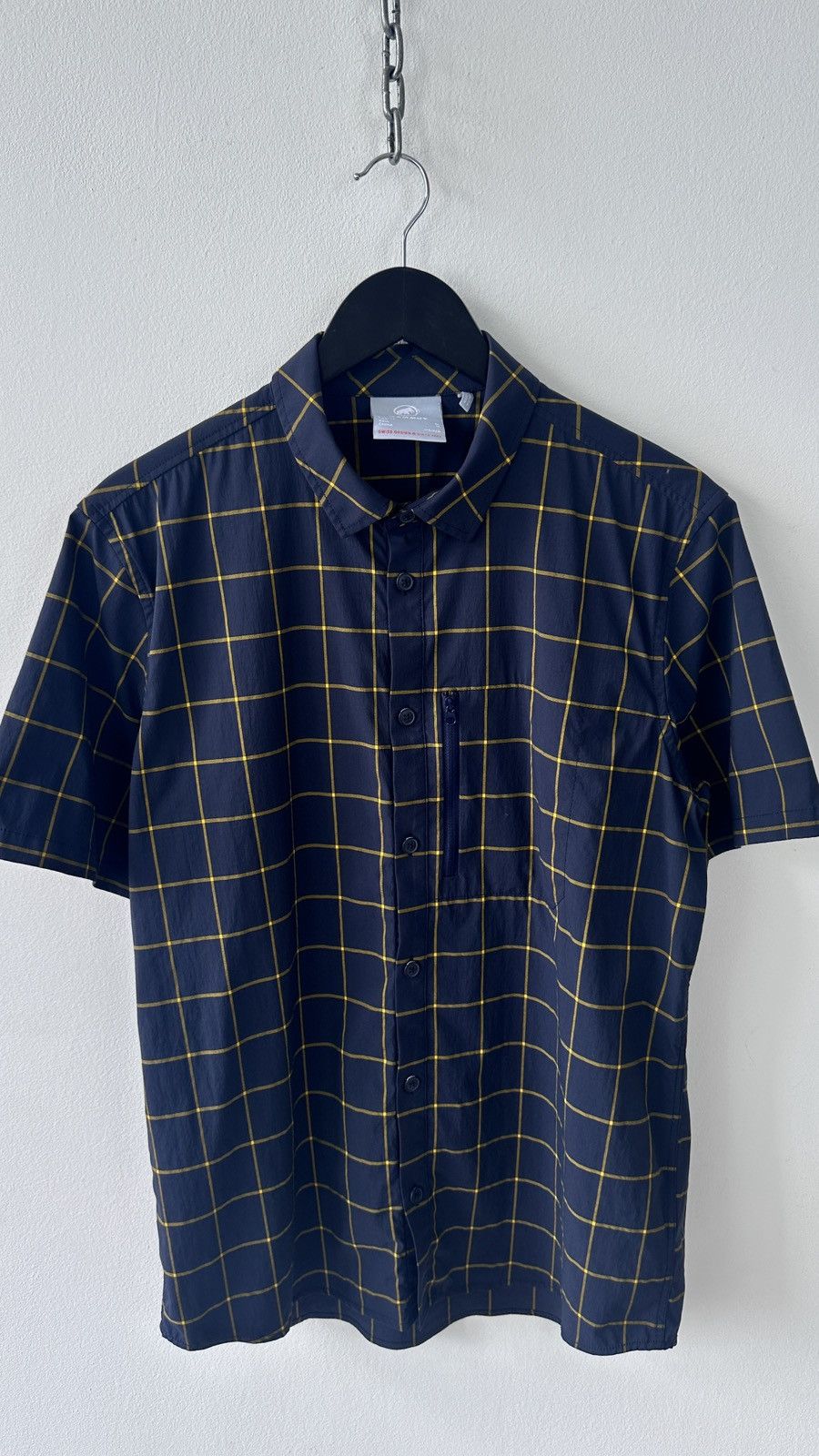 Mammut Mammut Alvra Light Hiking Shirt Plaid Check Nylon Stretch Size US M / EU 48-50 / 2 - 5 Thumbnail