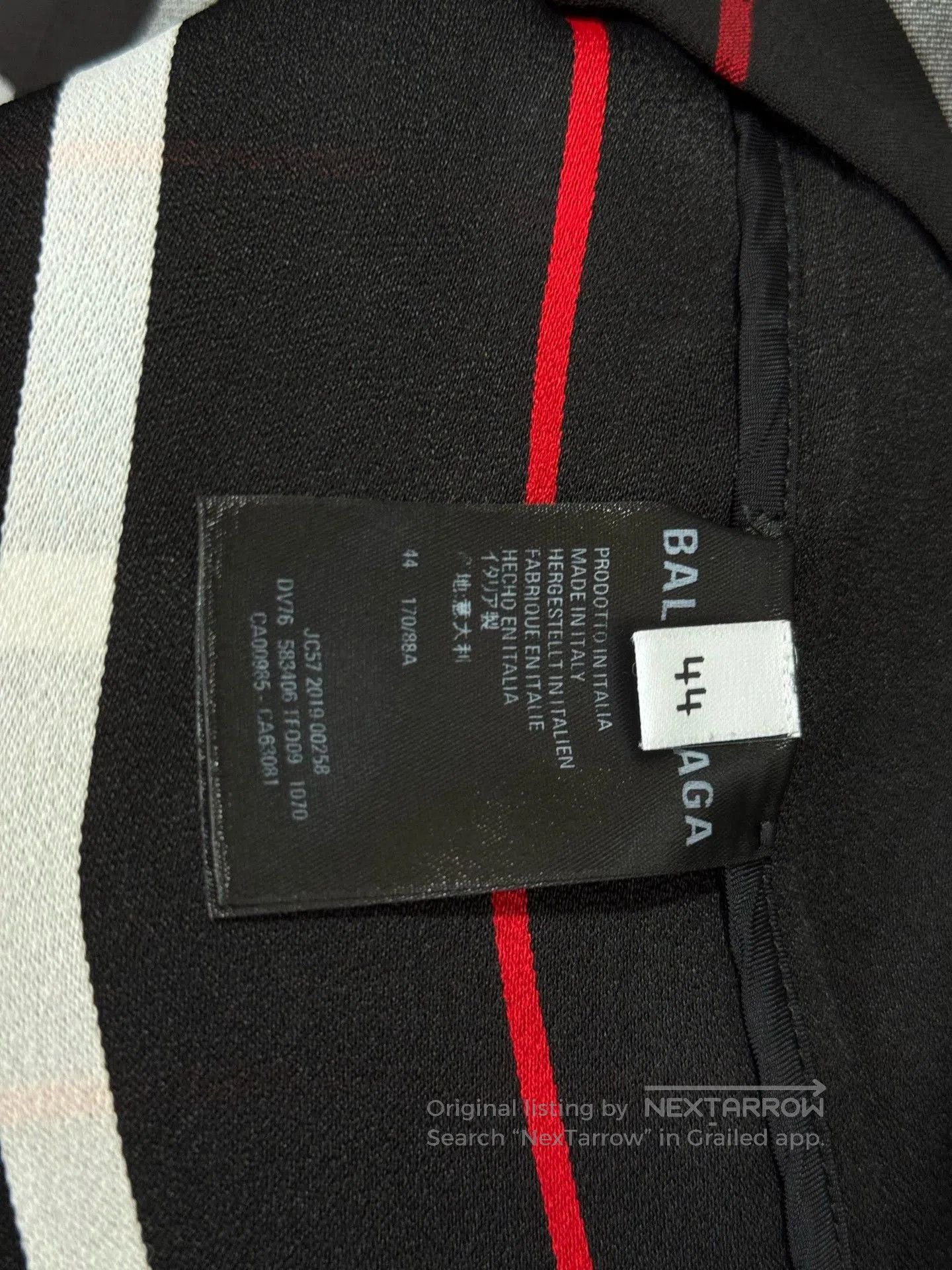 Balenciaga Balenciaga BB Embroidered Check Long Sleeve Shirt. Size US S / EU 44-46 / 1 - 8 Thumbnail