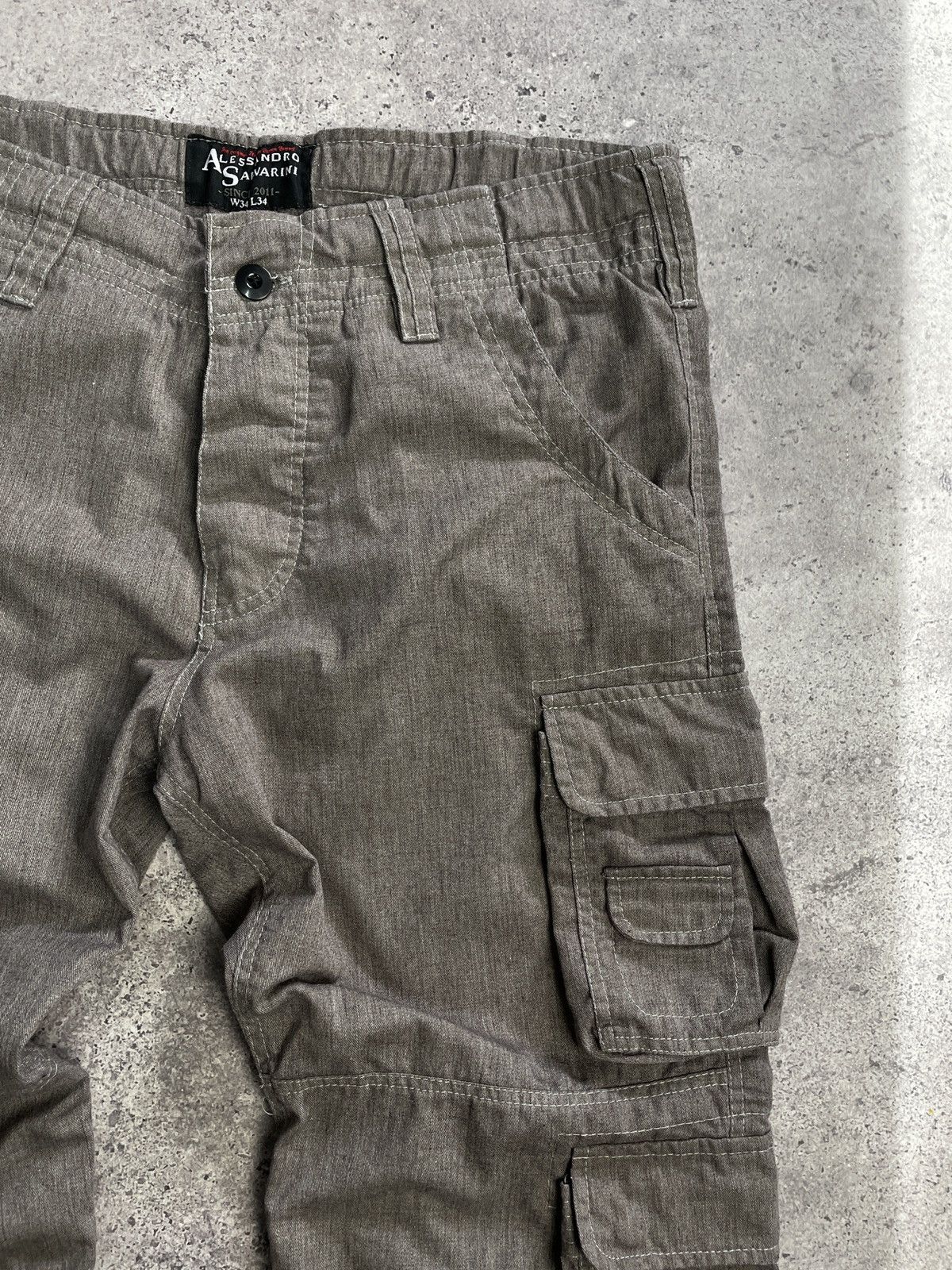 Vintage Vintage Junya Watanabe Balenciaga Style Bondage Cargo Pants Size US 34 / EU 50 - 6 Thumbnail