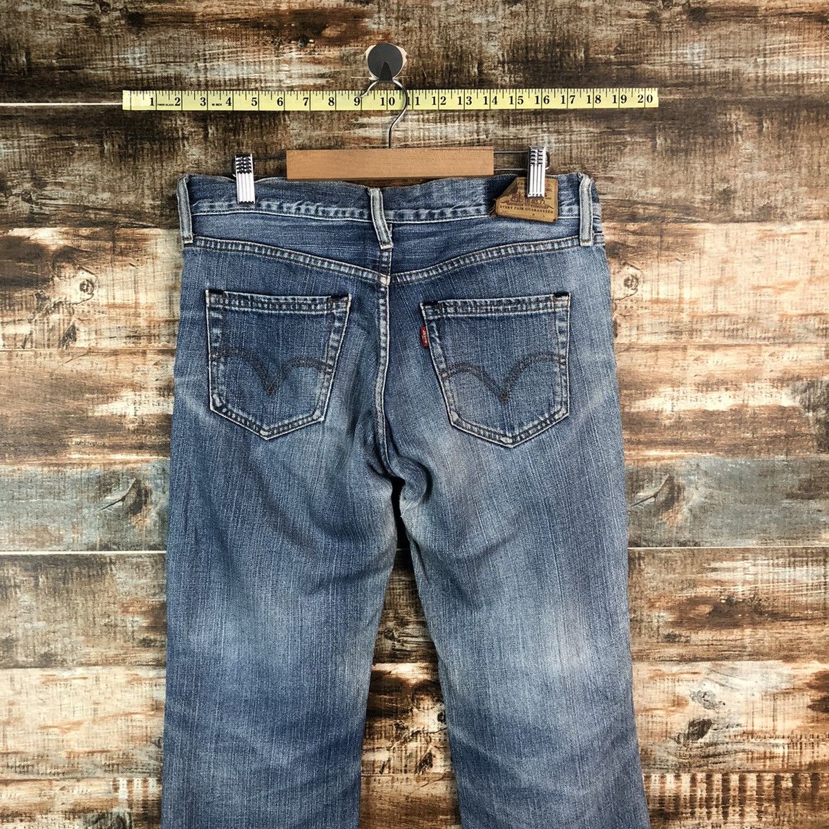 Levi's Levis vintage Blue Denim jeans Pants #A2097 Size US 30 / EU 46 - 16 Thumbnail
