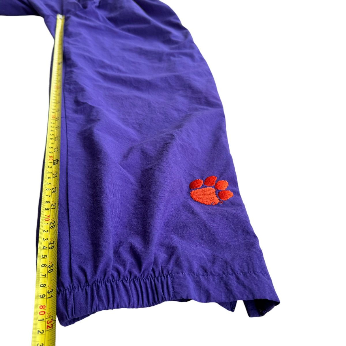 Nike × Vintage NIKE GRAY TAG CLEMSON UNIVERSITY TIGERS TRACKSUIT PANTS 00s Size US 29 - 8 Thumbnail