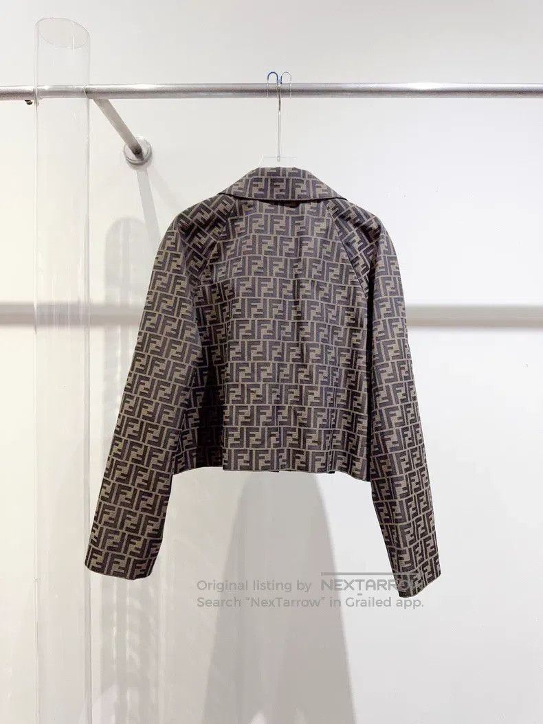 Fendi Fendi Crystal logo jacket Size S / US 4 / IT 40 - 5 Thumbnail