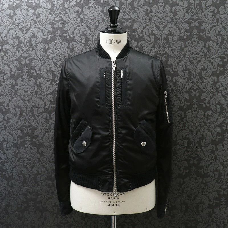 Chrome Hearts Chrome Hearts MA-1 Bomber Jacket Size US S / EU 44-46 / 1 - 1 Thumbnail