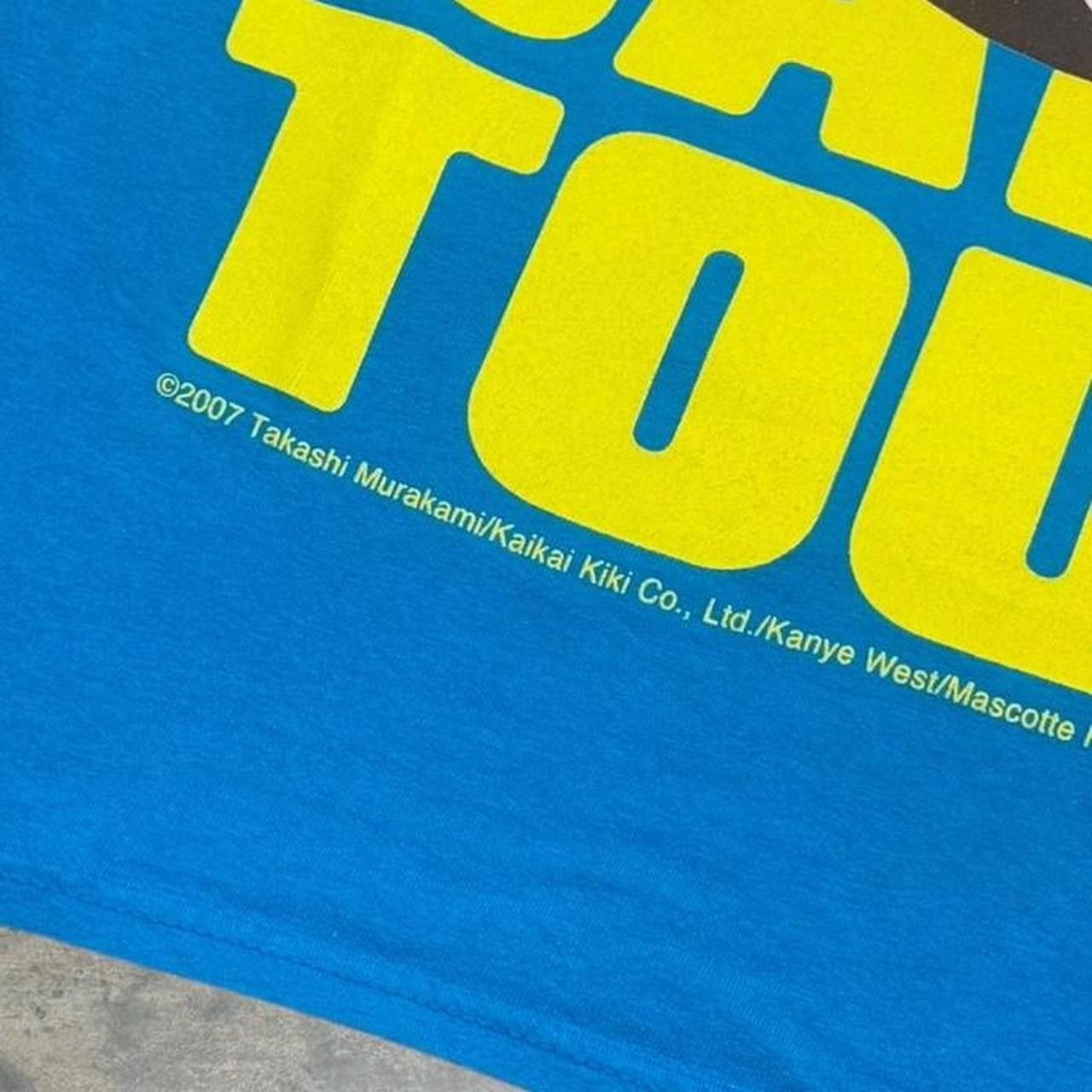 Band Tees × Gildan × Vintage Vintage Y2K Murakami Kanye Glow In The Dark Tour T-Shirt Size US S / EU 44-46 / 1 - 3 Thumbnail