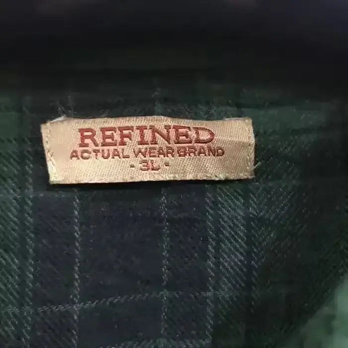 Flannel Refined Plaid Tartan Flannel Shirt Size US XXL / EU 58 / 5 - 4 Thumbnail