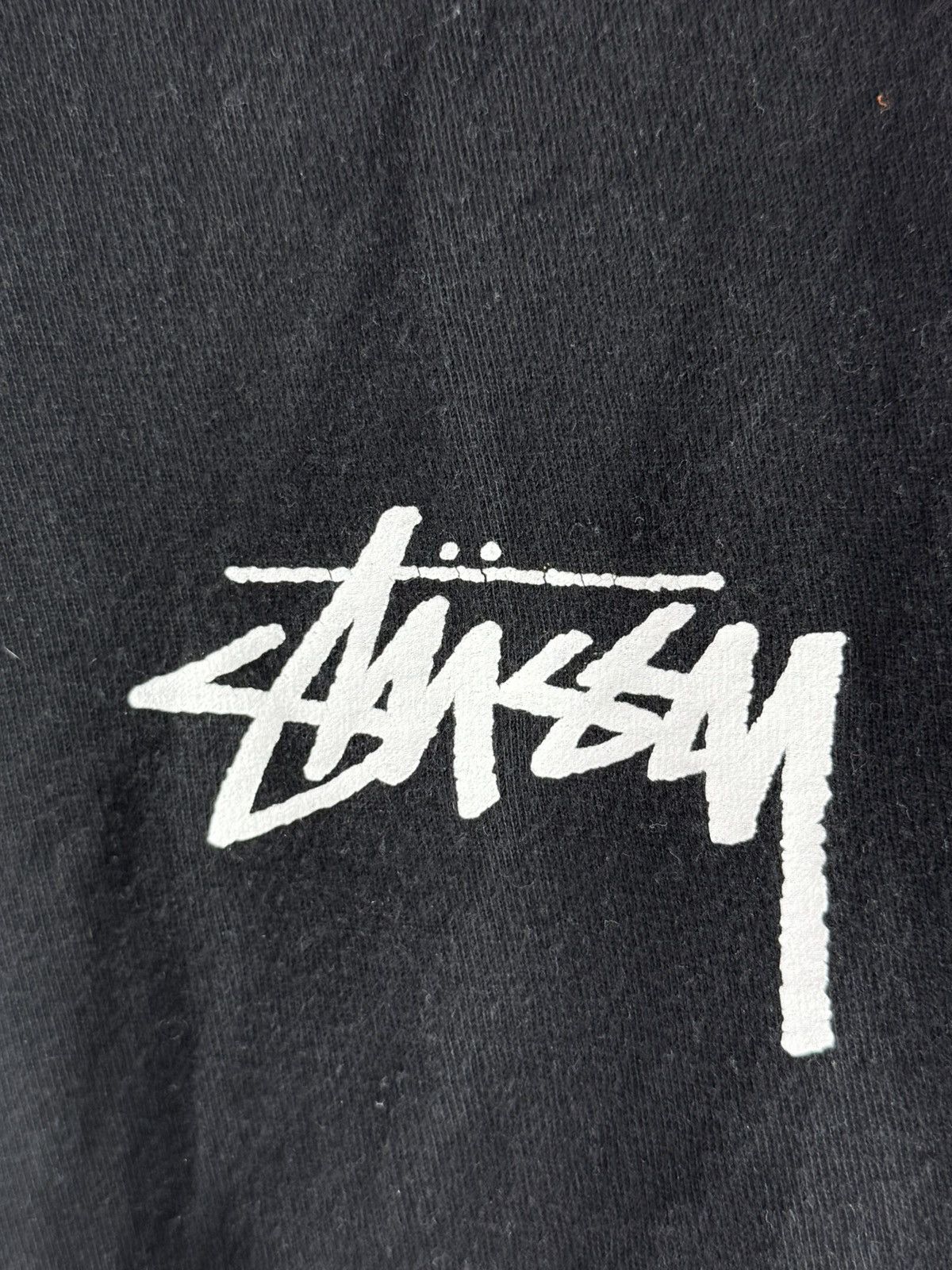 Stussy Vintage Stussy Fuzzy Dice T-Shirt Black Size US L / EU 52-54 / 3 - 5 Thumbnail