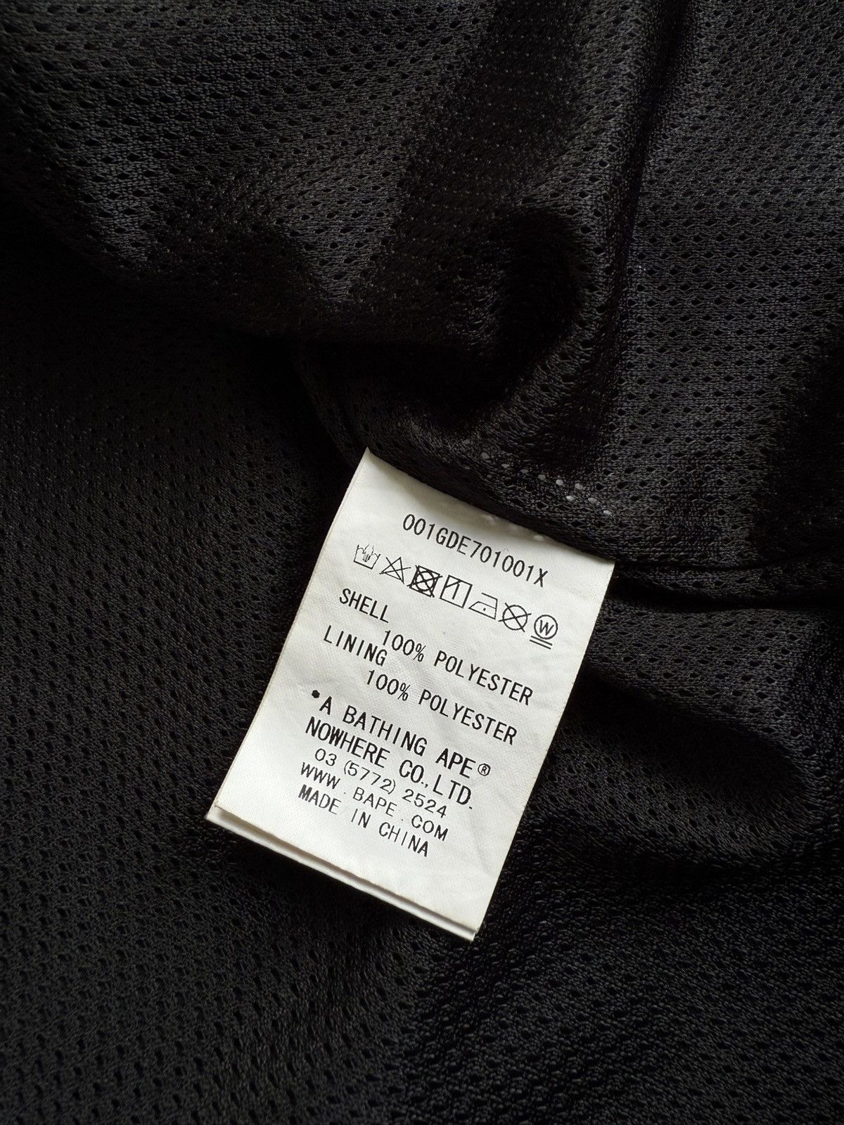 Bape Bape summer 2018 tape line windbreaker jacket Size US L / EU 52-54 / 3 - 8 Thumbnail