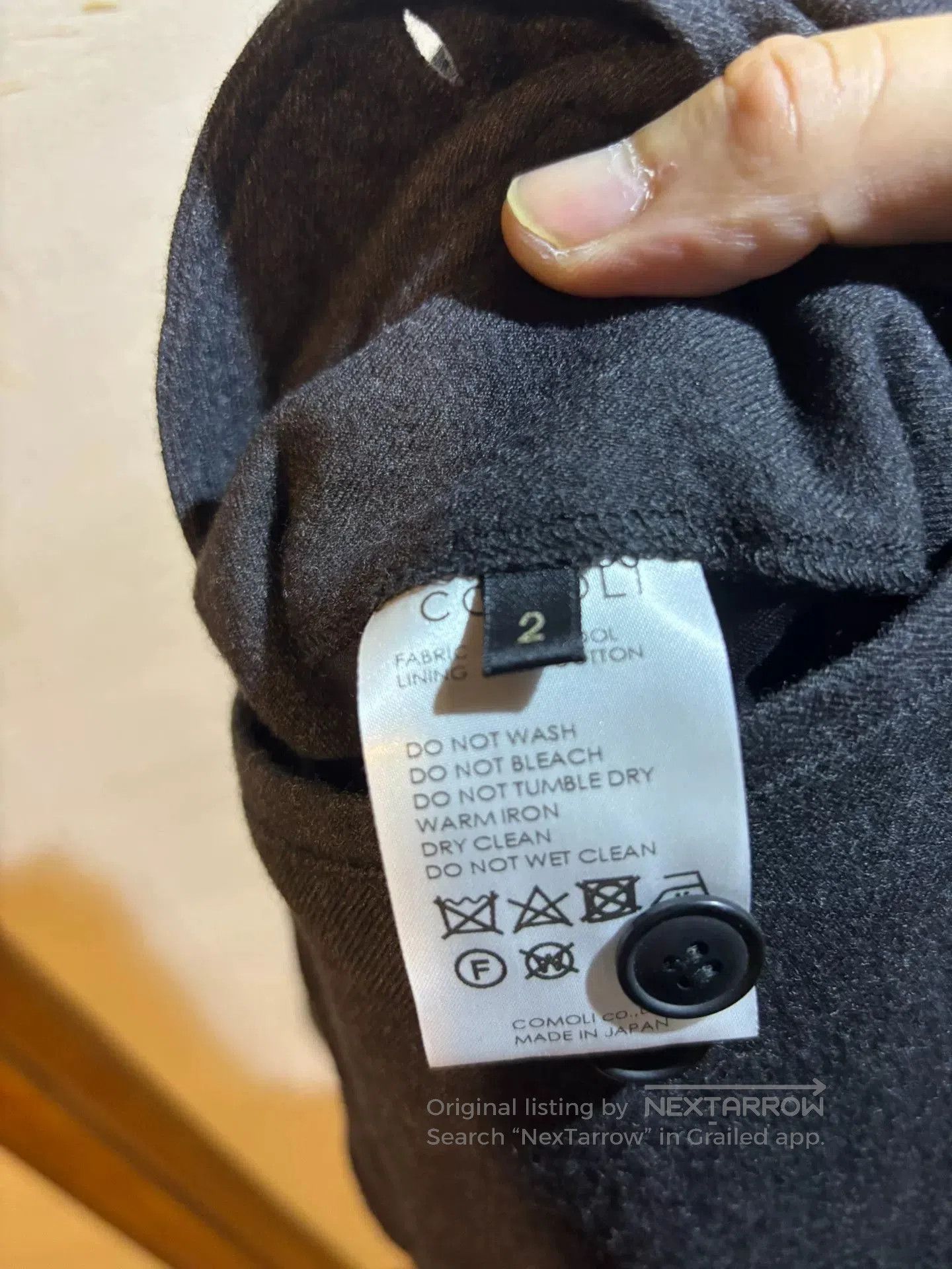 Comoli Comoli Wool Jogger Pants. Size US 26 / EU 42 - 9 Thumbnail
