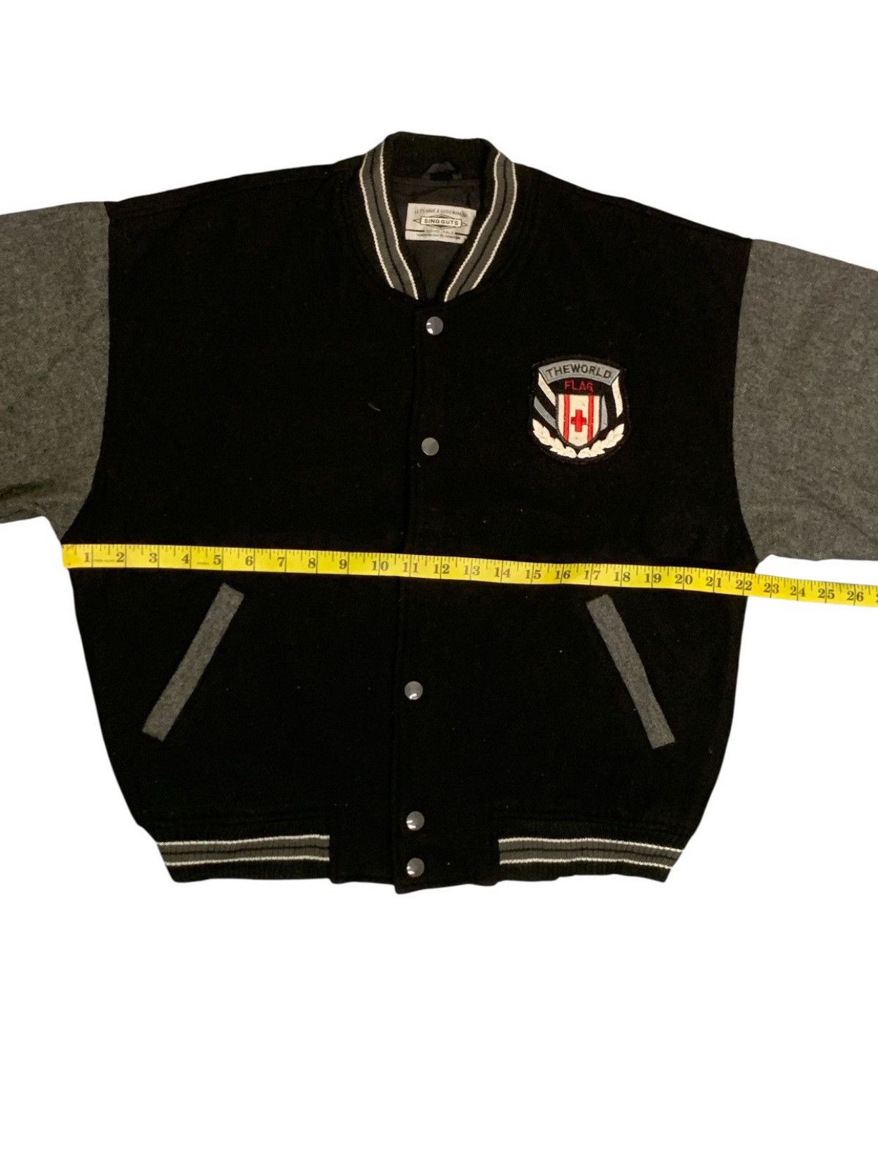 Japanese Brand Rare Design Vintage Sing Guts Bomber Jackets Size M / US 6-8 / IT 42-44 - 8 Thumbnail