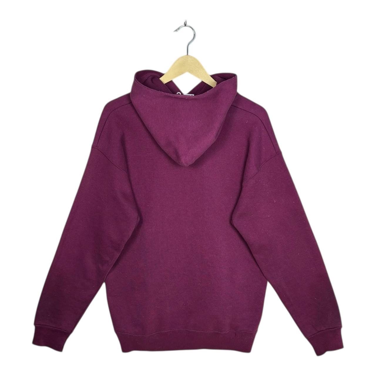 Russell Athletic Thrashed 80s Discus Athletic Burgundy Hoodie L USA Blank Size US L / EU 52-54 / 3 - 2 Thumbnail