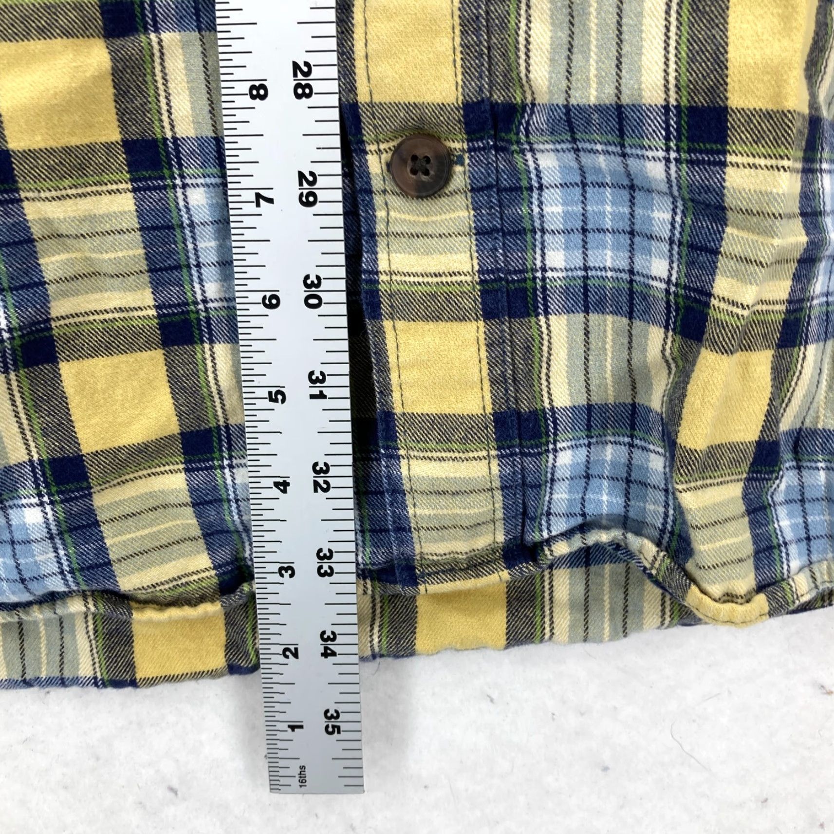 Vintage Duluth Free Swingin Flannel Shirt Mens 3XL Tall Yellow Plaid Button Down Relaxed Shirt Size US XXL / EU 58 / 5 - 6 Thumbnail