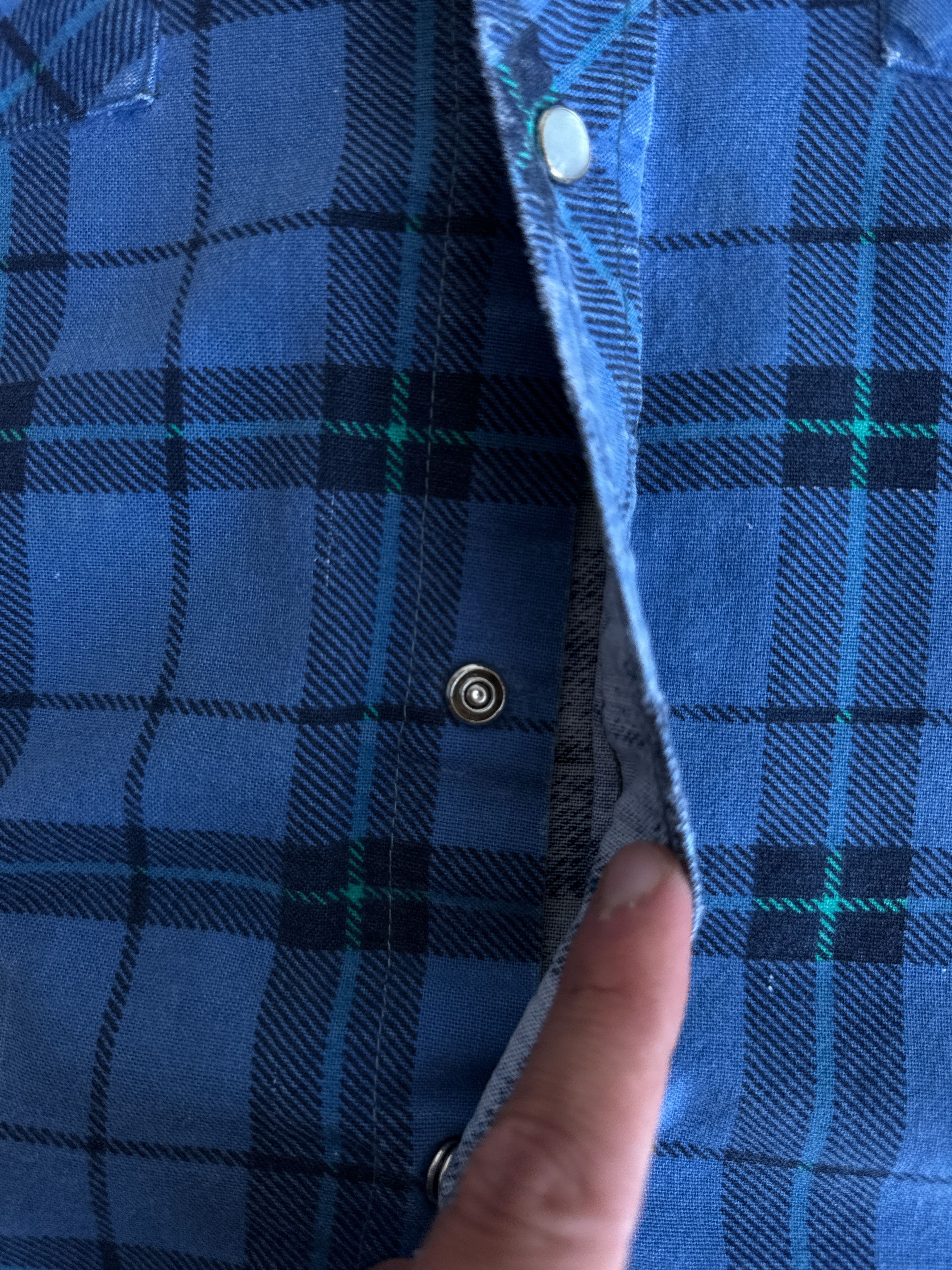Vintage Vintage 90s Outdoor Exchange Western Plaid Flannel Shirt M Size US M / EU 48-50 / 2 - 12 Thumbnail