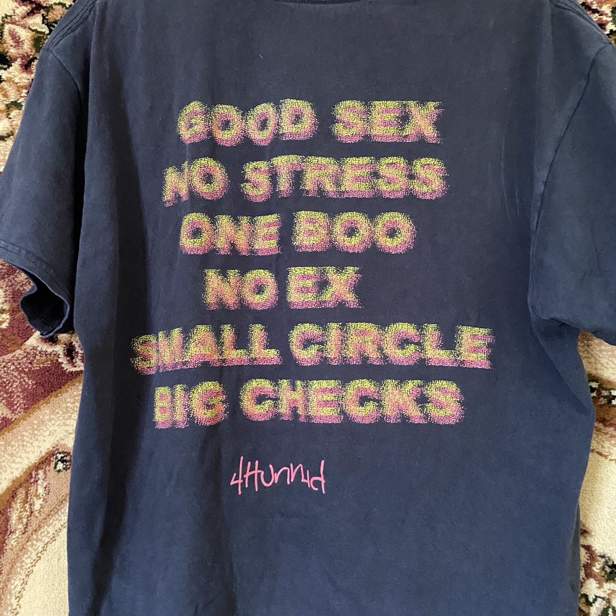 4HUNNID YG 4 Hunnid x Youth Fairfax Good Sex T shirt Humor Tee Y2K Size US L / EU 52-54 / 3 - 2 Thumbnail