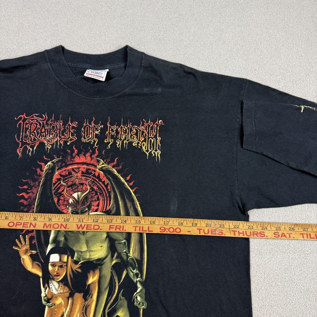 Other Vintage 2000 Cradle of Filth Long Sleeve Size US XL / EU 56 / 4 - 3 Thumbnail
