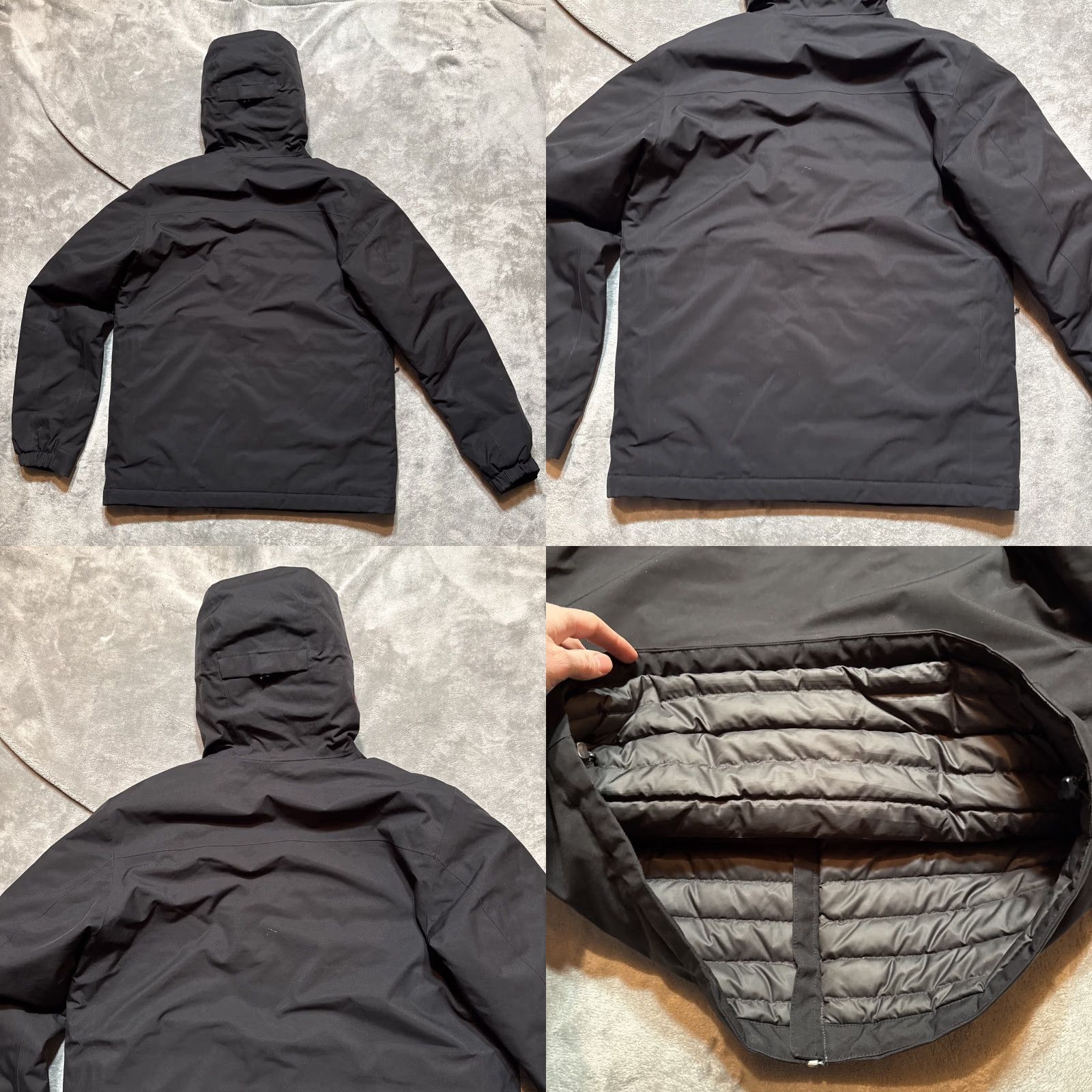 Eddie Bauer Eddie Bauer Jacket Mens Medium Black Down Insulated Hooded Weatheredge EB650 Size US M / EU 48-50 / 2 - 8 Thumbnail