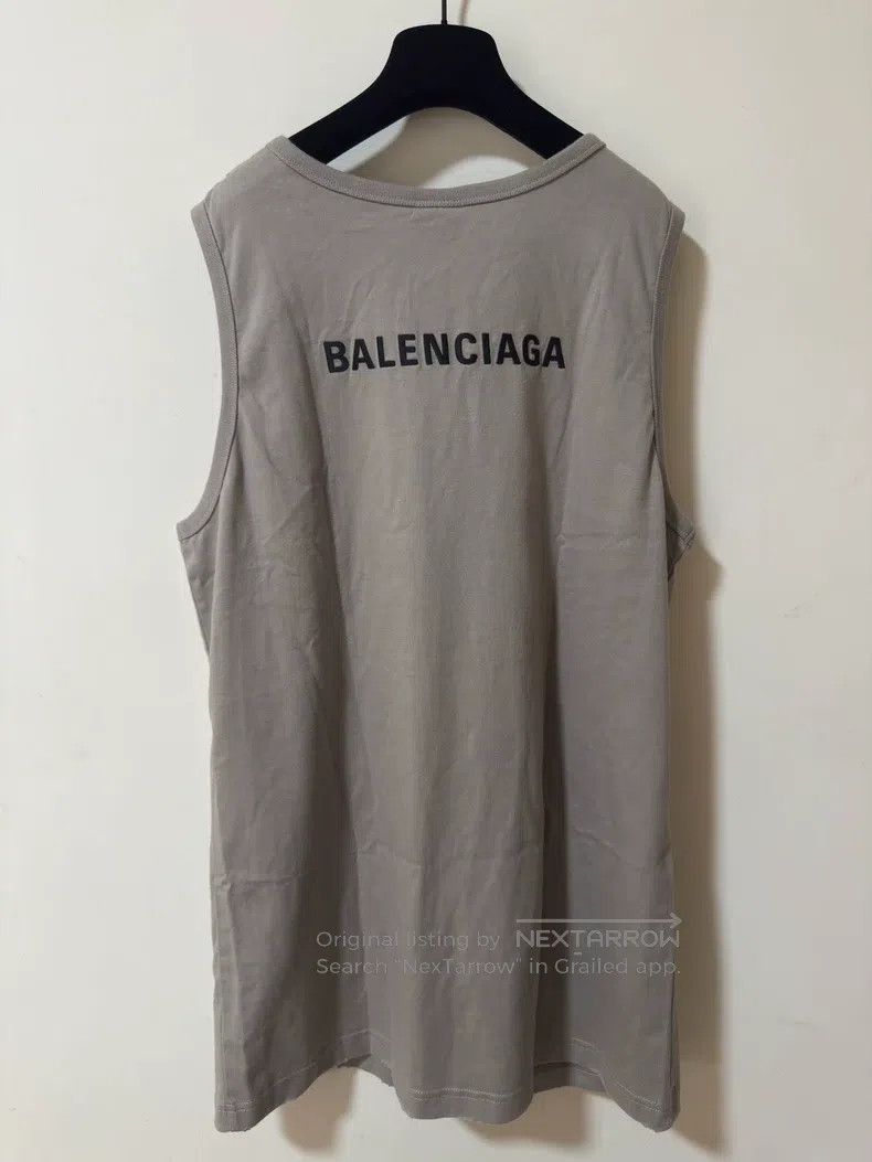 Balenciaga Balenciaga Double-sided embroidered logo light gray sports Size US M / EU 48-50 / 2 - 2 Thumbnail