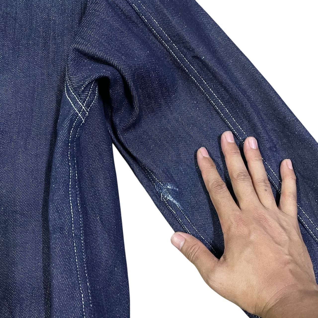 Journal Standard Journal Standard Trisect 2 Denim Work Jacket Thrashed Size US M / EU 48-50 / 2 - 13 Thumbnail