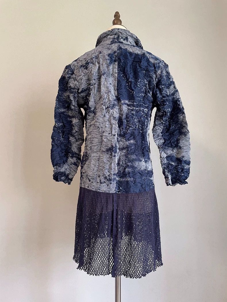 Issey Miyake Issey Miyake size:2 Blue main line denim printed fishing n Size XS / US 0-2 / IT 36-38 - 3 Thumbnail
