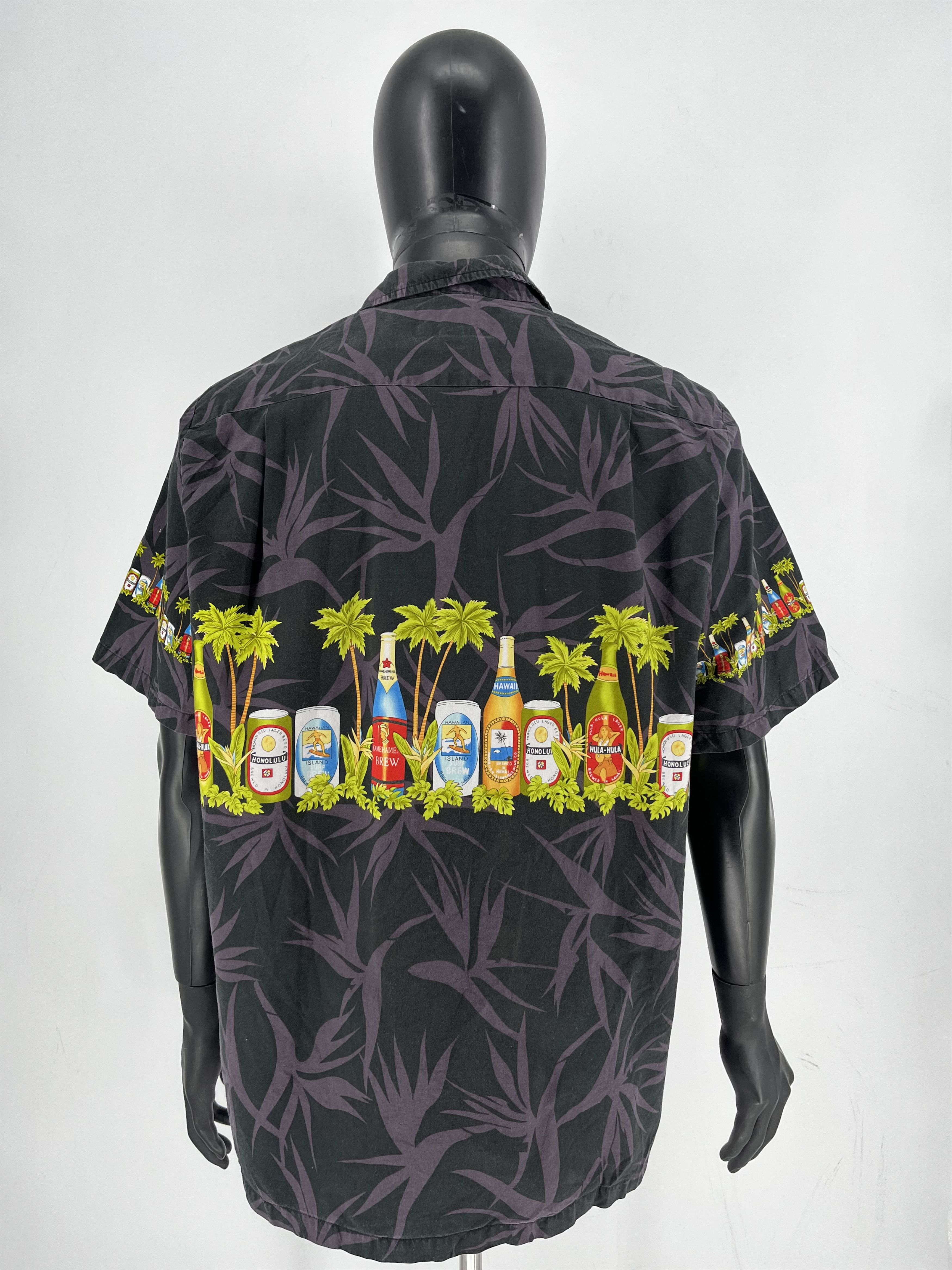 Vintage Vintage RJC Hawaii Made Cotton Hawaiian Camp Collar Shirt Size US XL / EU 56 / 4 - 9 Thumbnail