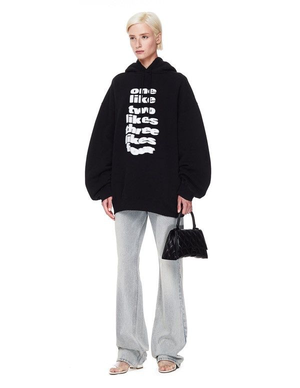 Balenciaga Winter 20 One like Two Likes Three Likes Four Hoodie Size US S / EU 44-46 / 1 - 2 Thumbnail