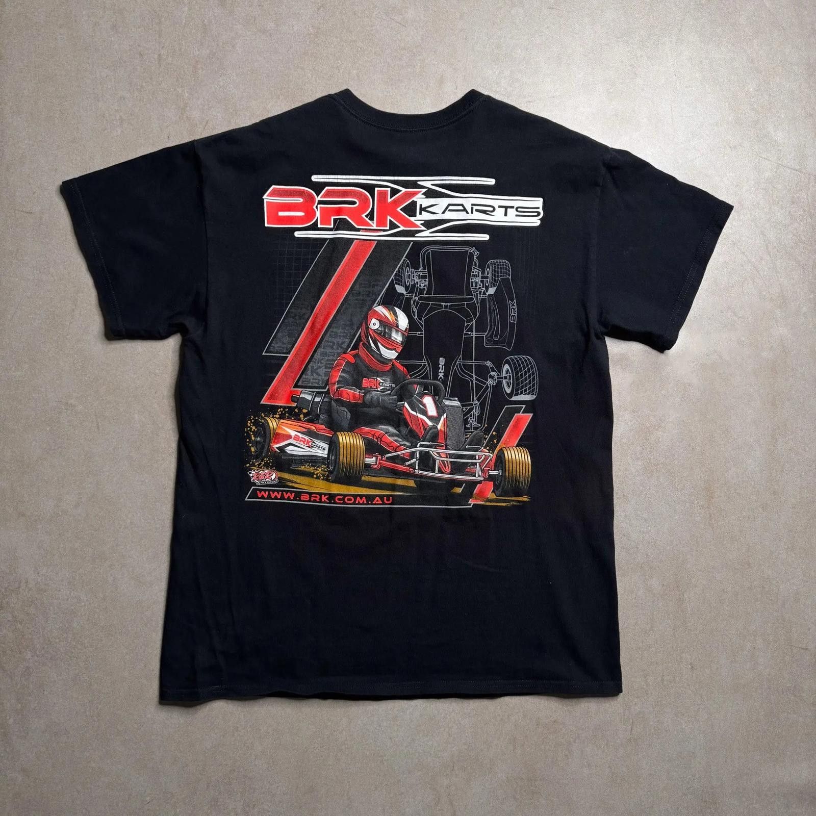 Gildan Vintage Gildan BRK Karts Graphic T Shirt - S Size US S / EU 44-46 / 1 - 2 Thumbnail