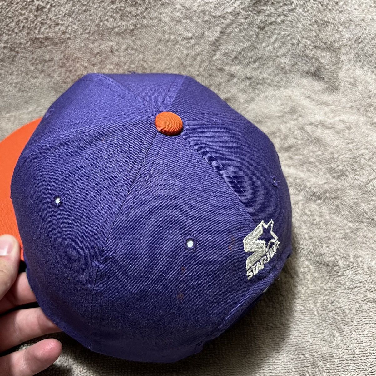 Starter Vintage 90s Phoenix Suns NBA SnapBack Hat Starter Logo Size ONE SIZE - 6 Thumbnail