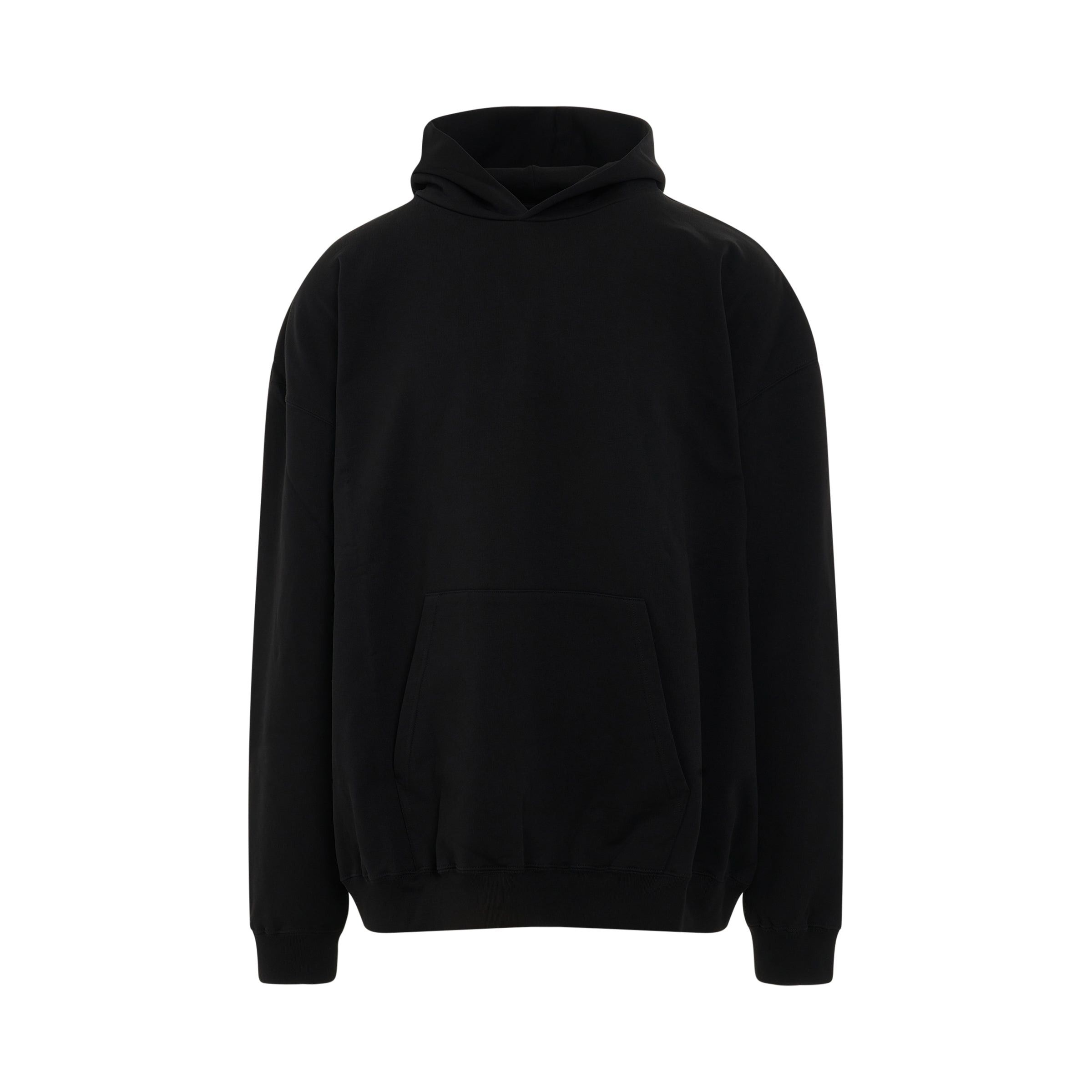 Large Fit Hoodie black/white