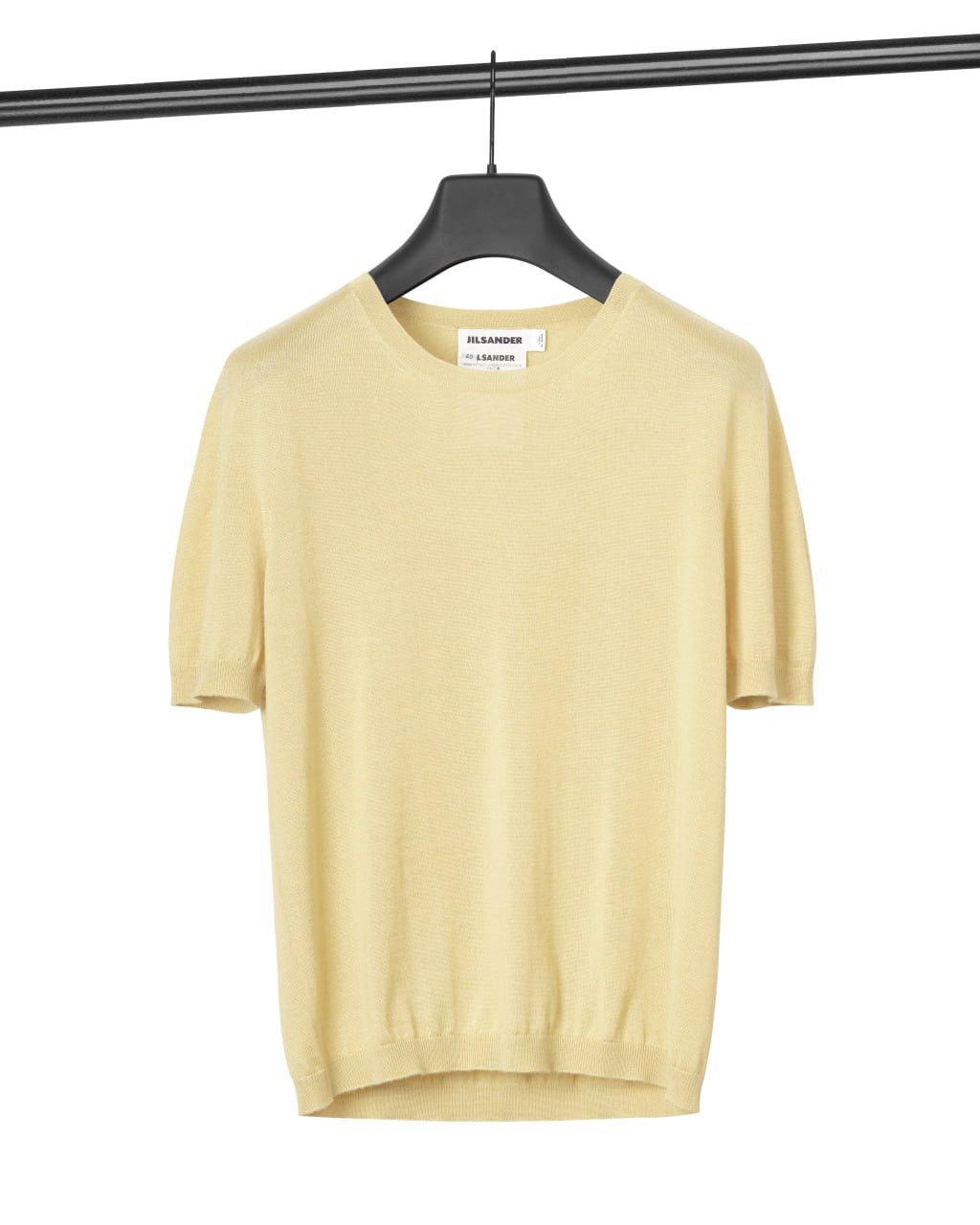 JIL SANDER cashmere & silk blend knit top