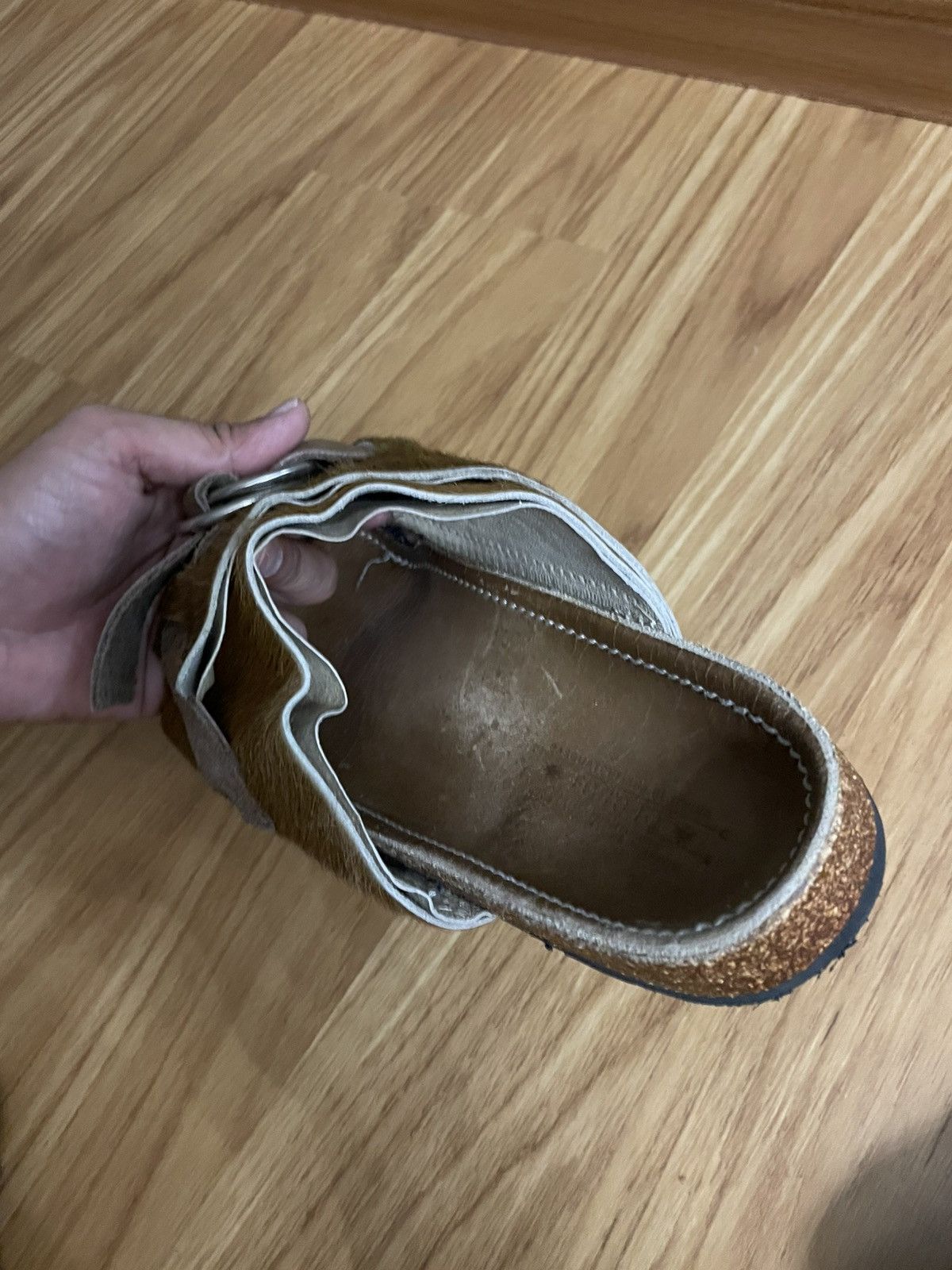 Sasquatchfabrix Sasquatchfabrix Leather Cow Skin Sandal Size US 9 / EU 42 - 13 Thumbnail