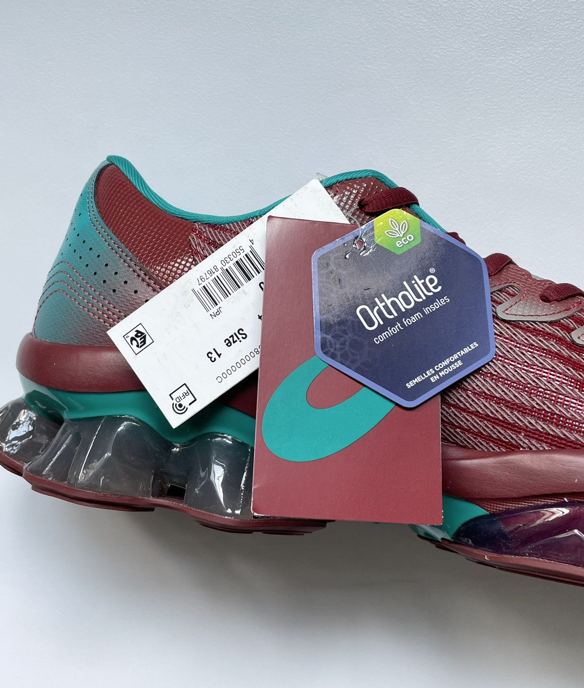 Asics × Kiko Kostadinov Gel-Quantum Levitrack Red Brick / Blue Grass Size US 13 / EU 46 - 13 Thumbnail