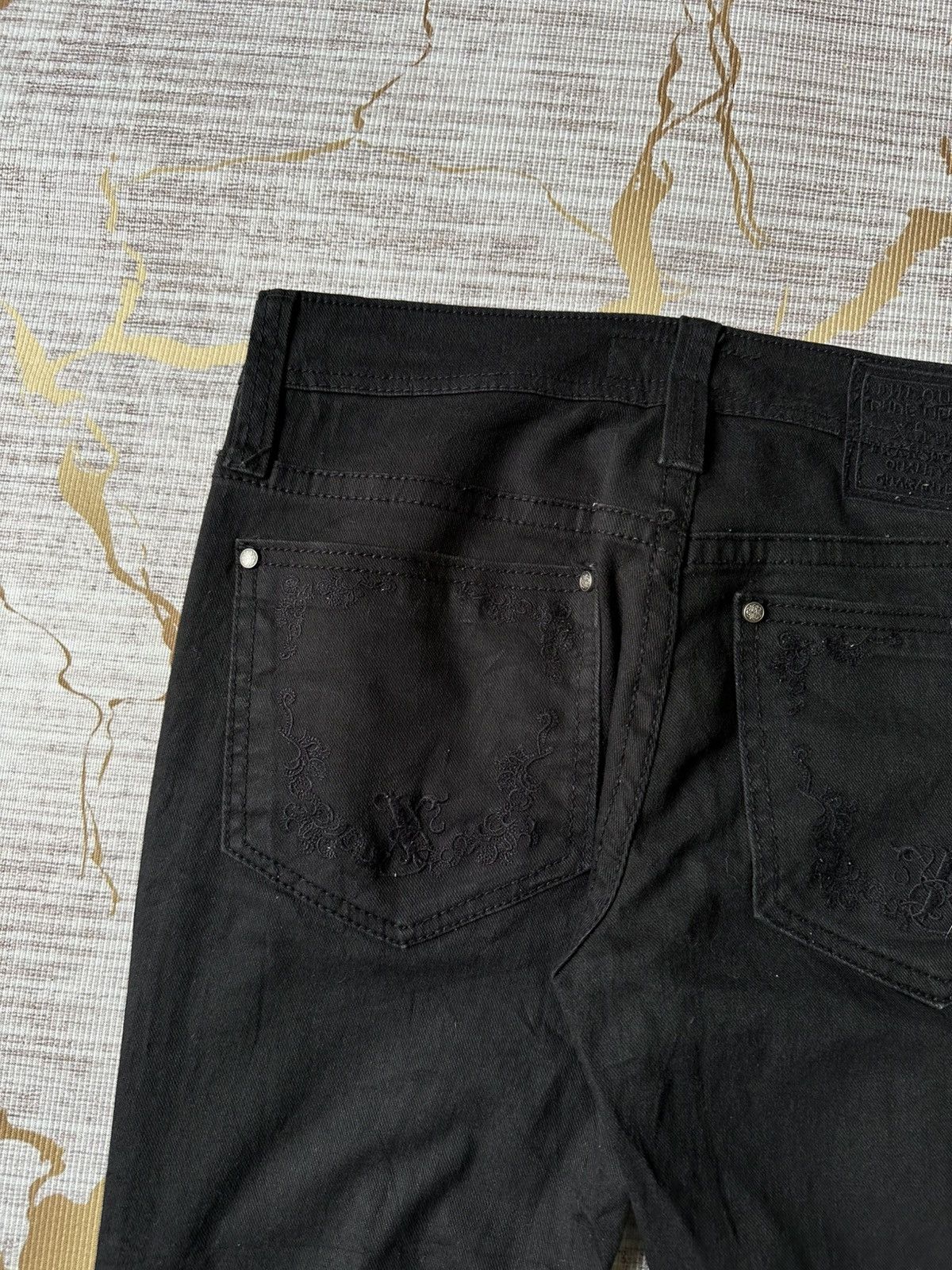 Japanese Brand XFRM Japan Black Jeans Size US 29 - 13 Thumbnail