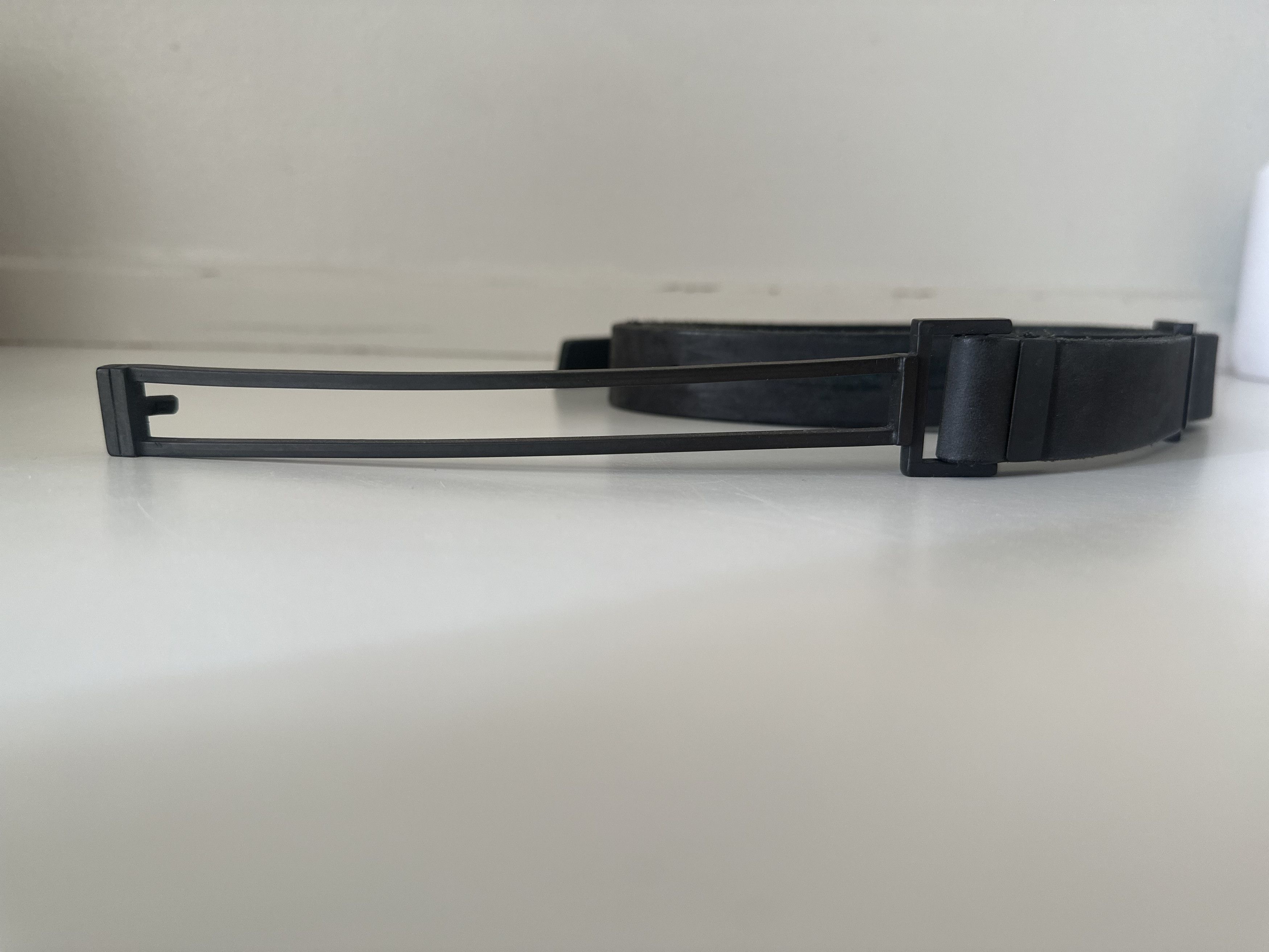 iolom Leather belt Size 34 - 2 Thumbnail