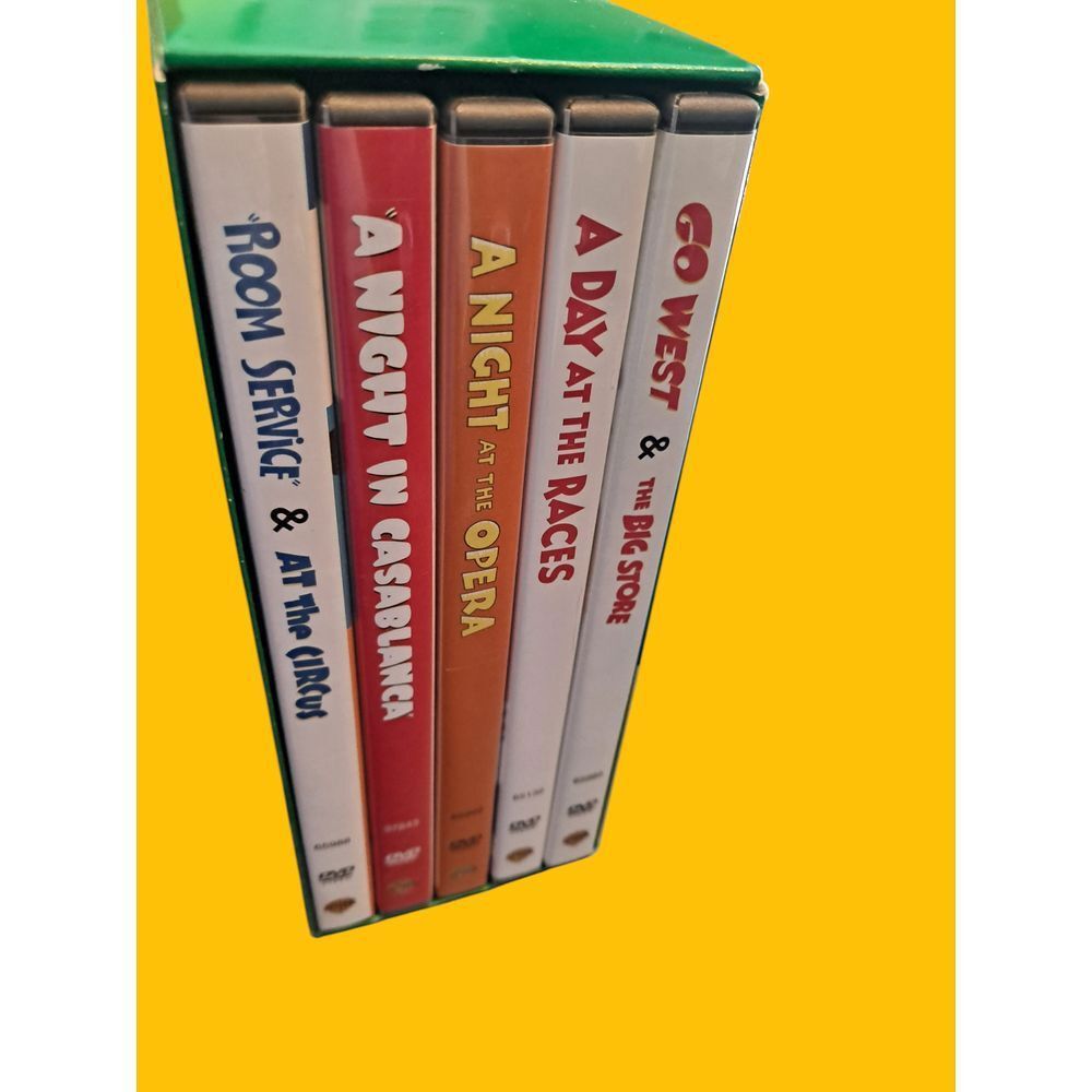 Other Marx Brothers Collection DVD Set 7 Classic Comedy Films on 5 Size ONE SIZE - 5 Thumbnail