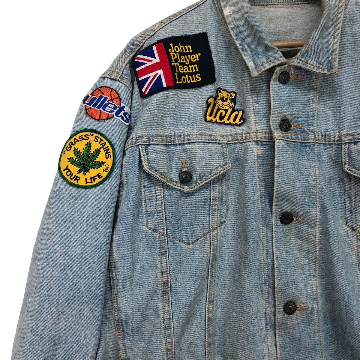 Vintage Octopus Army Embroidery Logo Inspired Hysteri Glamour Size US L / EU 52-54 / 3 - 4 Thumbnail