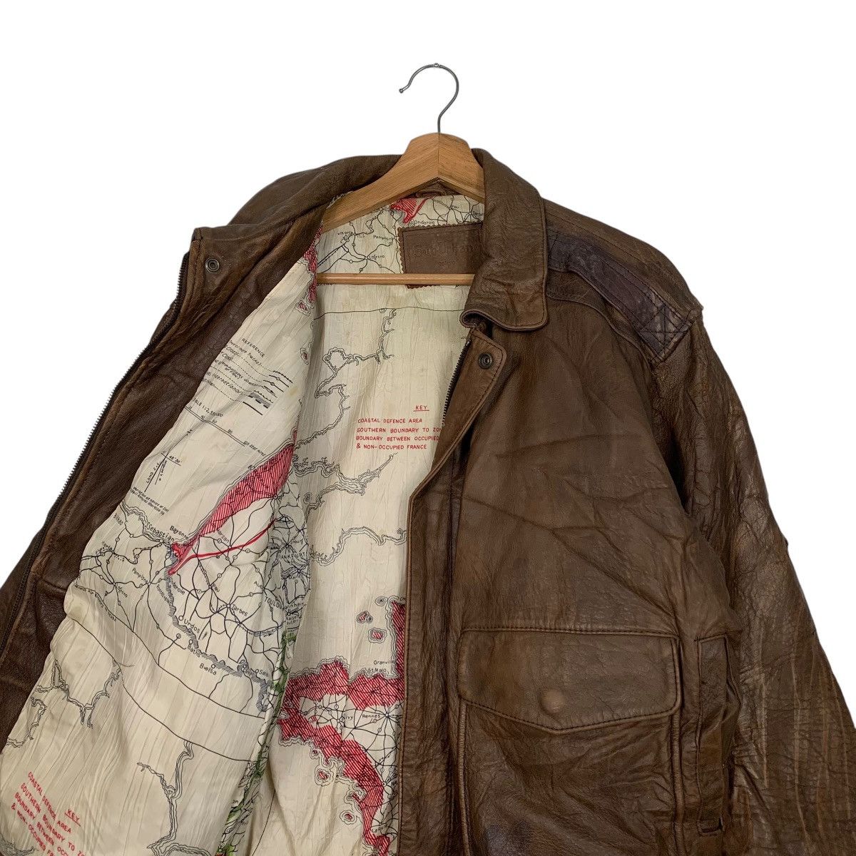 Japanese Brand Japanese Brand Sub Urban Tokyo Military Leather Jacket Size US M / EU 48-50 / 2 - 10 Thumbnail