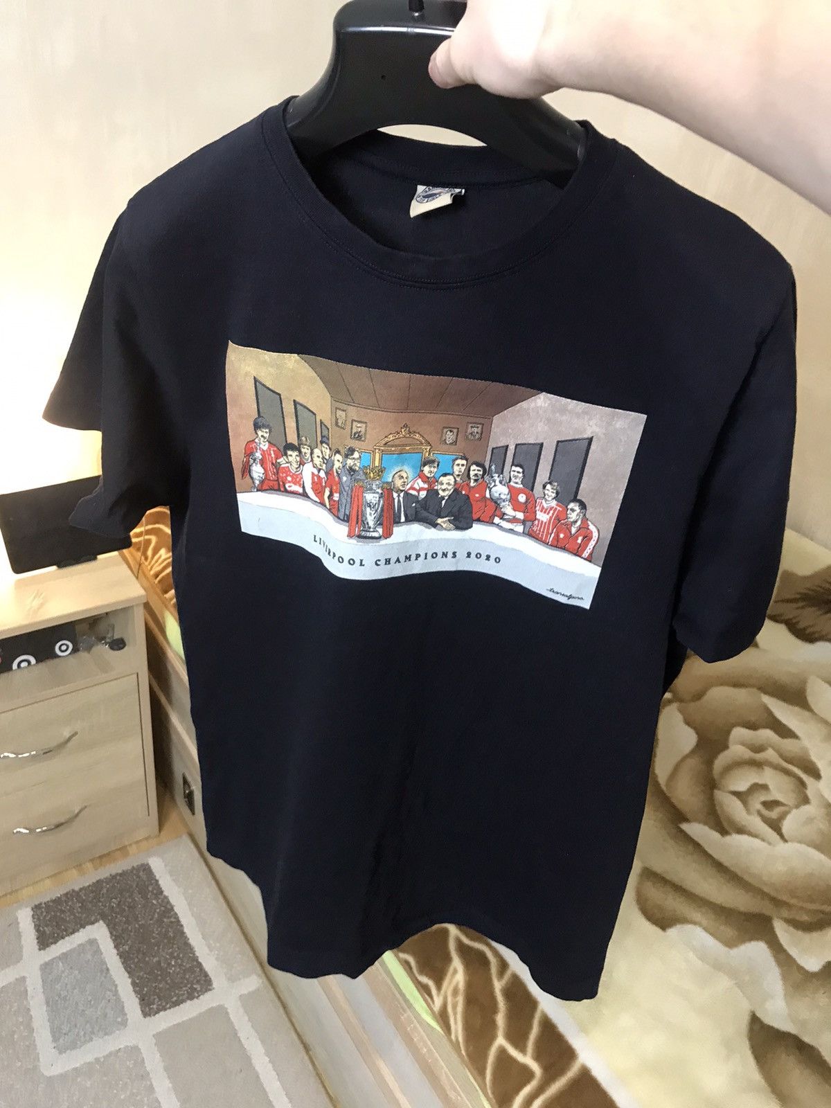Other 🔥 Rare Liverpool Champions 2020 T Shirt Club Transalpino Size US L / EU 52-54 / 3 - 9 Thumbnail