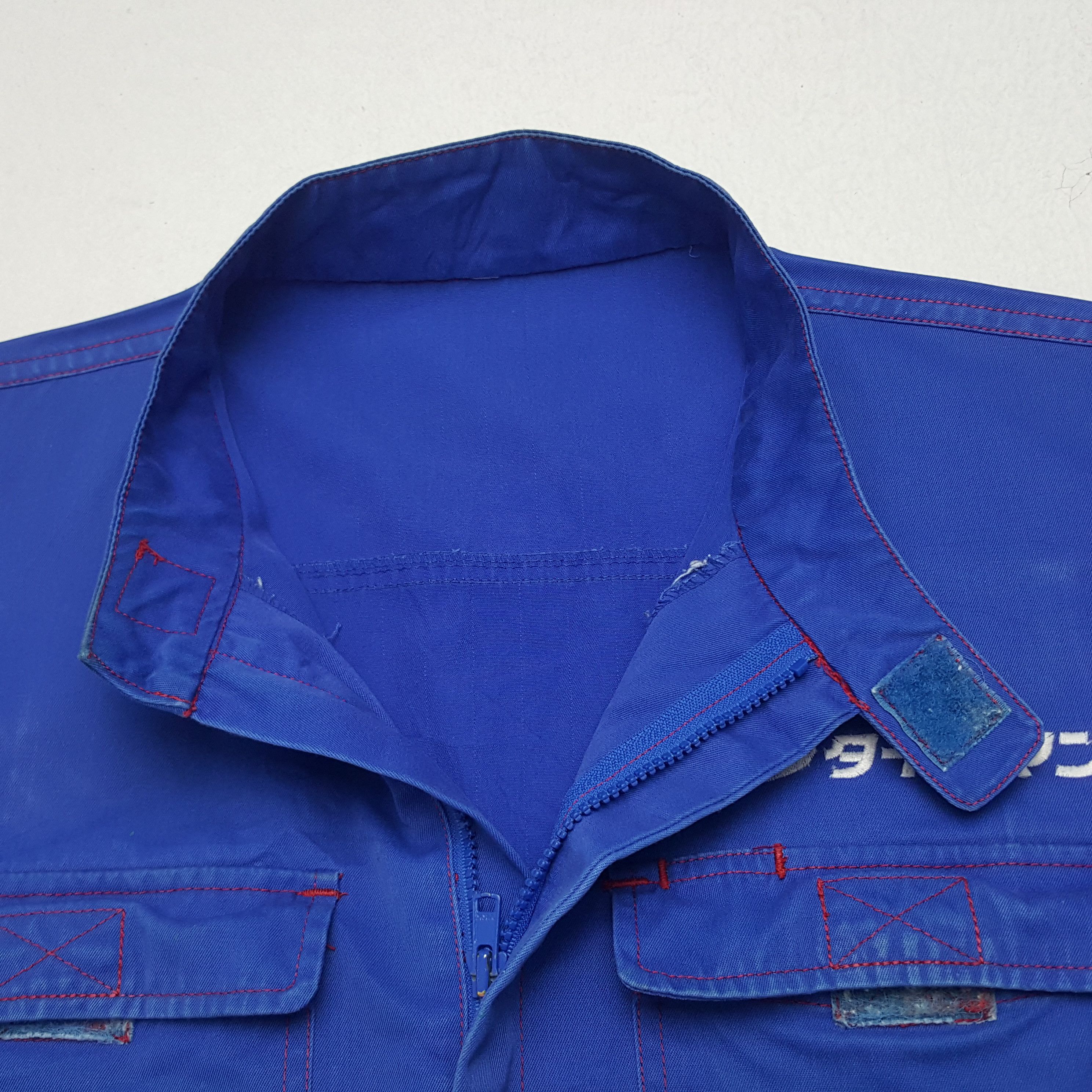 Japanese Brand × Vintage Vintage Bridgestone Worker Uniform Jacket Size US S / EU 44-46 / 1 - 9 Thumbnail