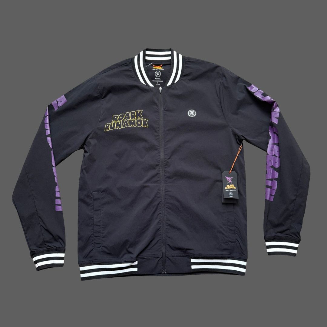 Roark Roark Black Sabbath Roadie Bomber Jacket Size Small NWT Size US S / EU 44-46 / 1 - 1 Thumbnail
