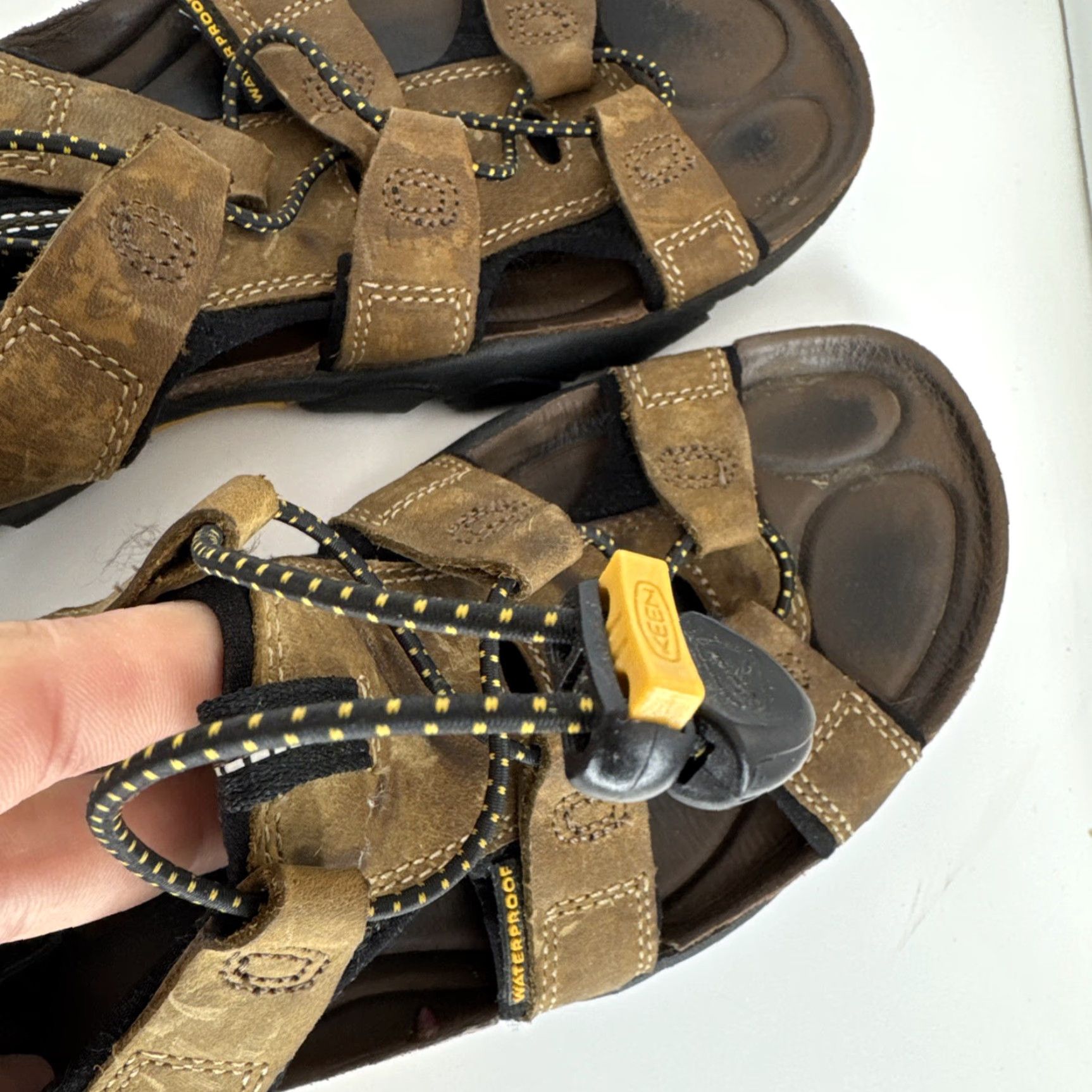 KEEN VINTAGE Keen Sarasota Sandals Womens Size 9 Leather Open Toe Hiking Trail Casual Ankle Strap Outdoors Size US 9 / IT 39 - 6 Thumbnail