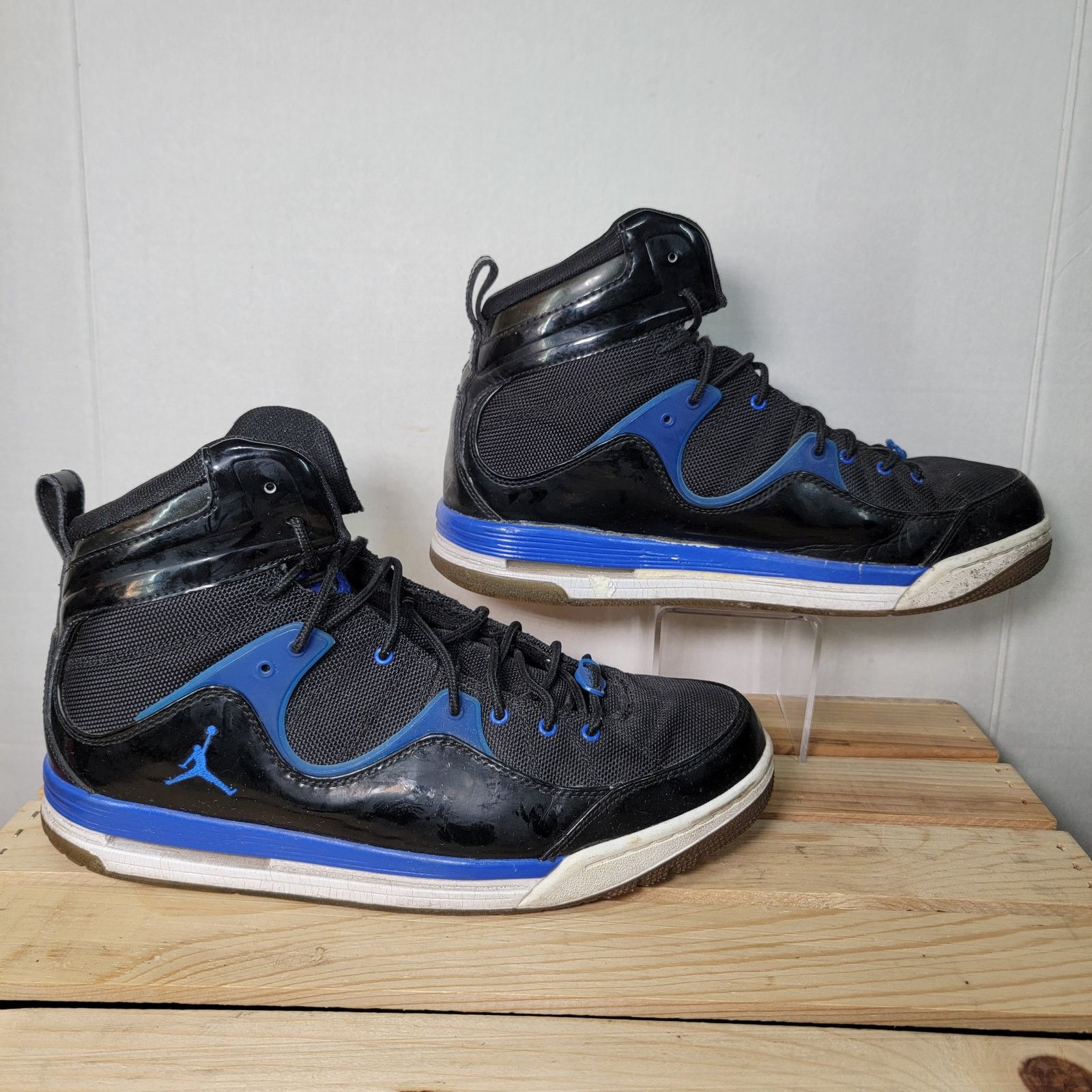 Nike Nike Air Jordan Flight TR 97 Black Game Royal Hi-Top-Size 10 Size US 10 / EU 43 - 3 Thumbnail