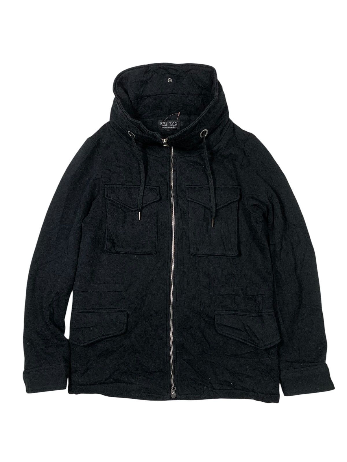 GOA 2000s BEAMS HEART - Bono Apocalypse Style Double ZIP Hoodie Size US M / EU 48-50 / 2 - 1 Thumbnail