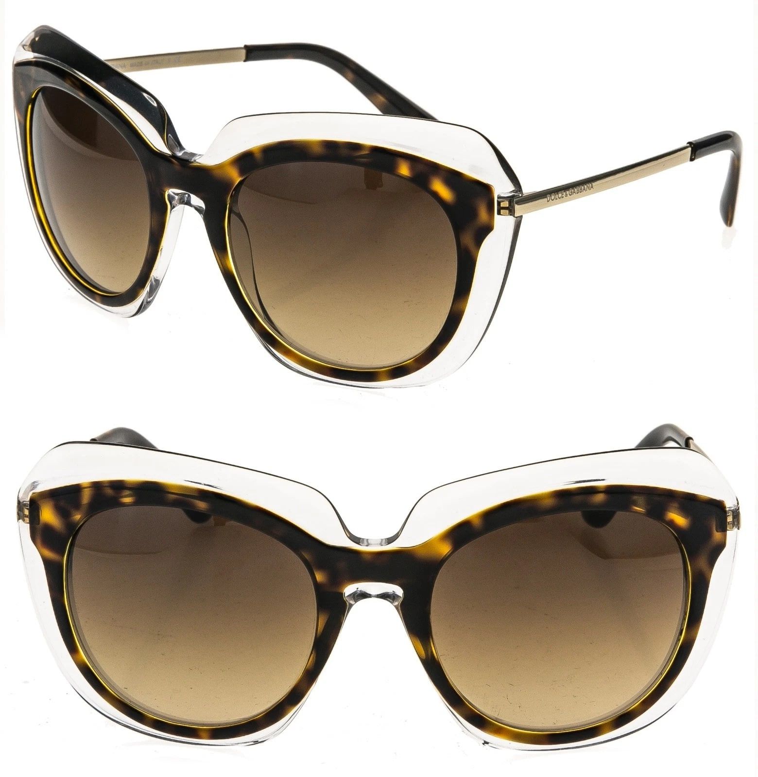 Dolce & Gabbana DOLCE & GABBANA DG4282 DOUBLE LINE Crystal 4282 Sunglasses Size ONE SIZE - 1 Thumbnail